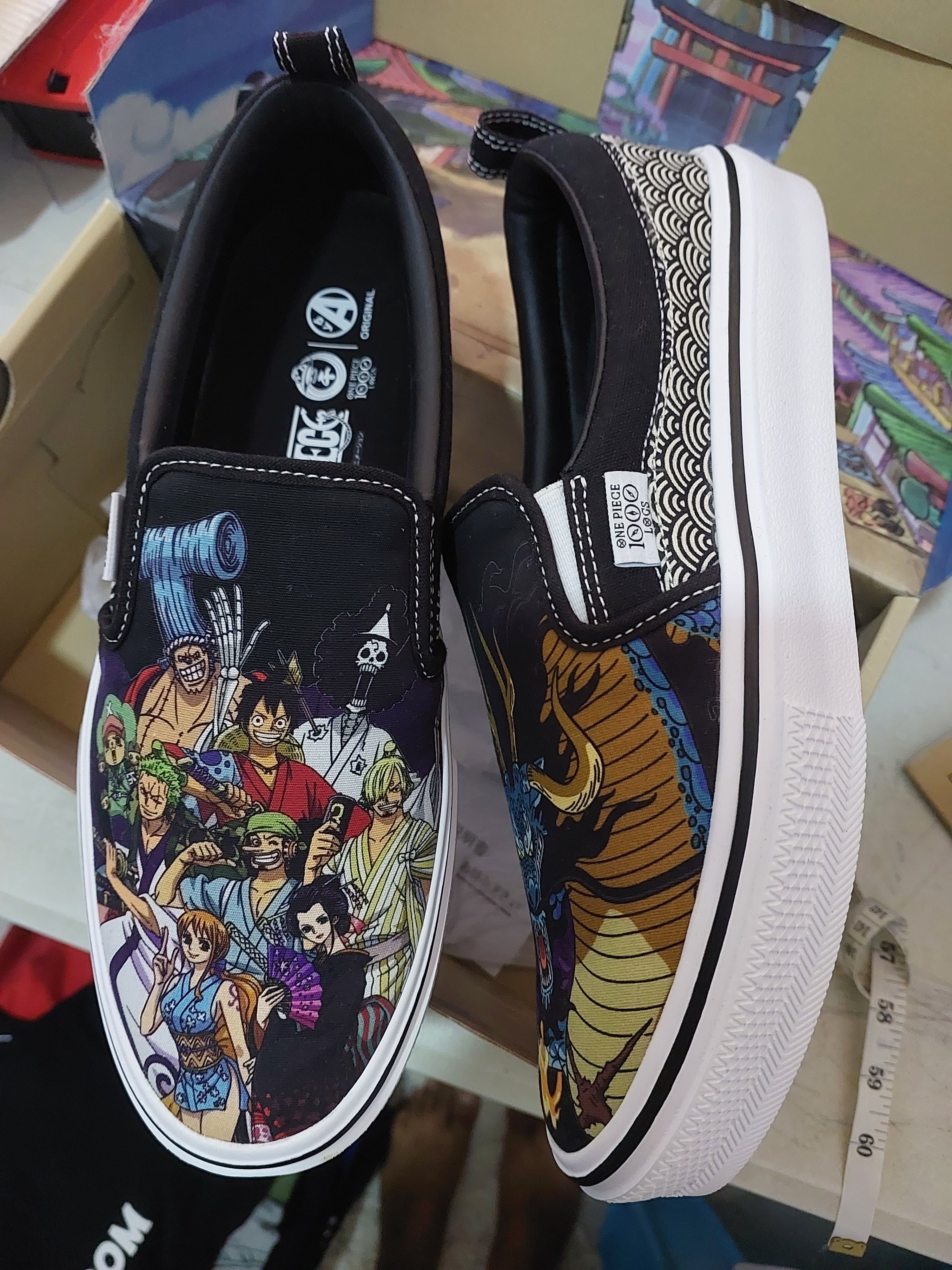 Anime ONE PIECE ANIME WANO ARC SLIP ONS Size US 8 / EU 41 - 6 Thumbnail