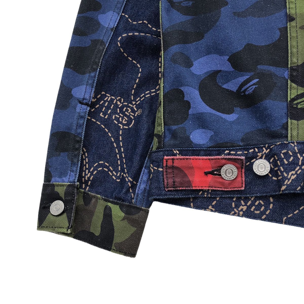 Bape × Levi's BAPE x LEVI'S MULTI COLOR TRUCKER JACKET Size US M / EU 48-50 / 2 - 13 Thumbnail