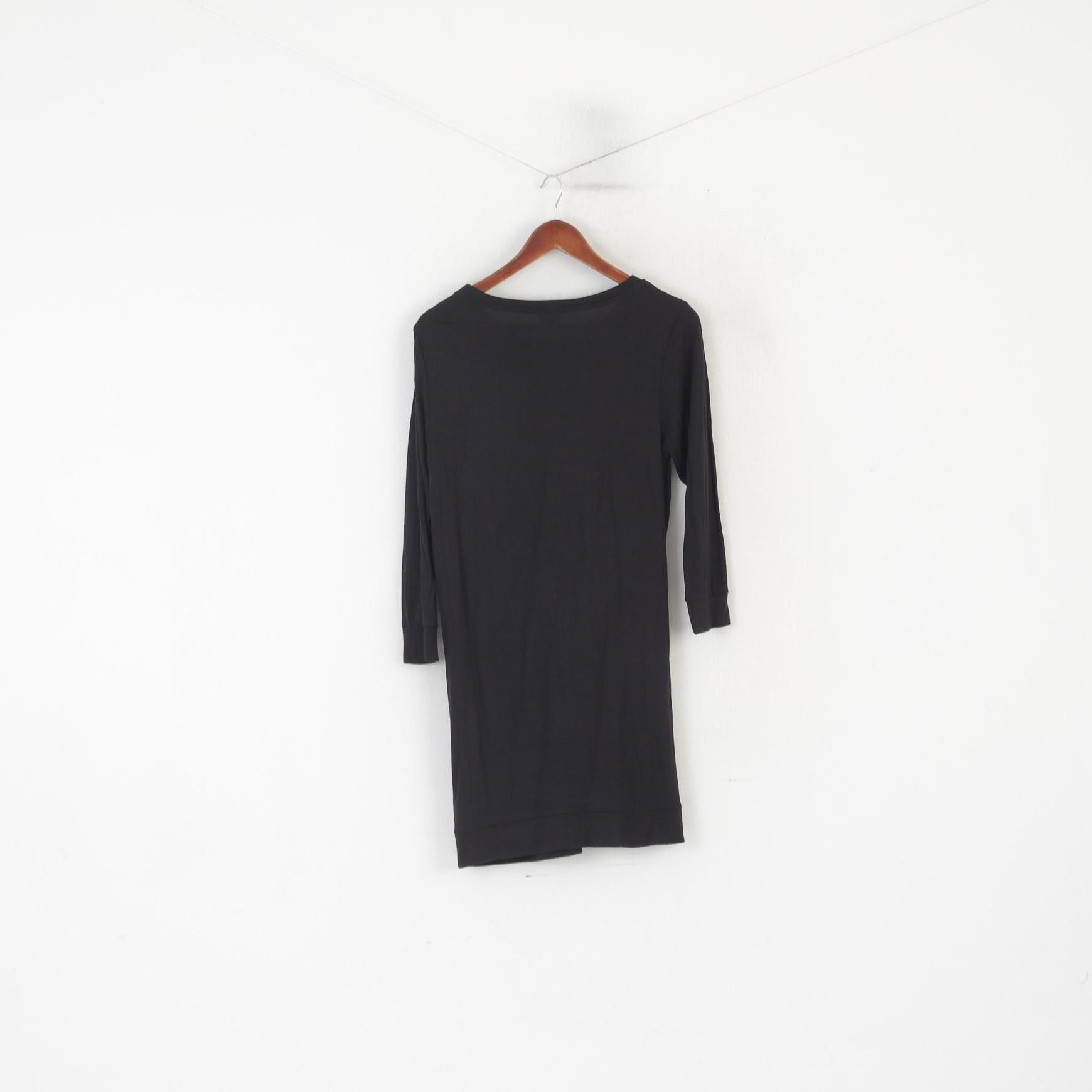 Umbro Umbro Women M Long Shirt Black Viscose Stay True 0530 Size M / US 6-8 / IT 42-44 - 5 Thumbnail