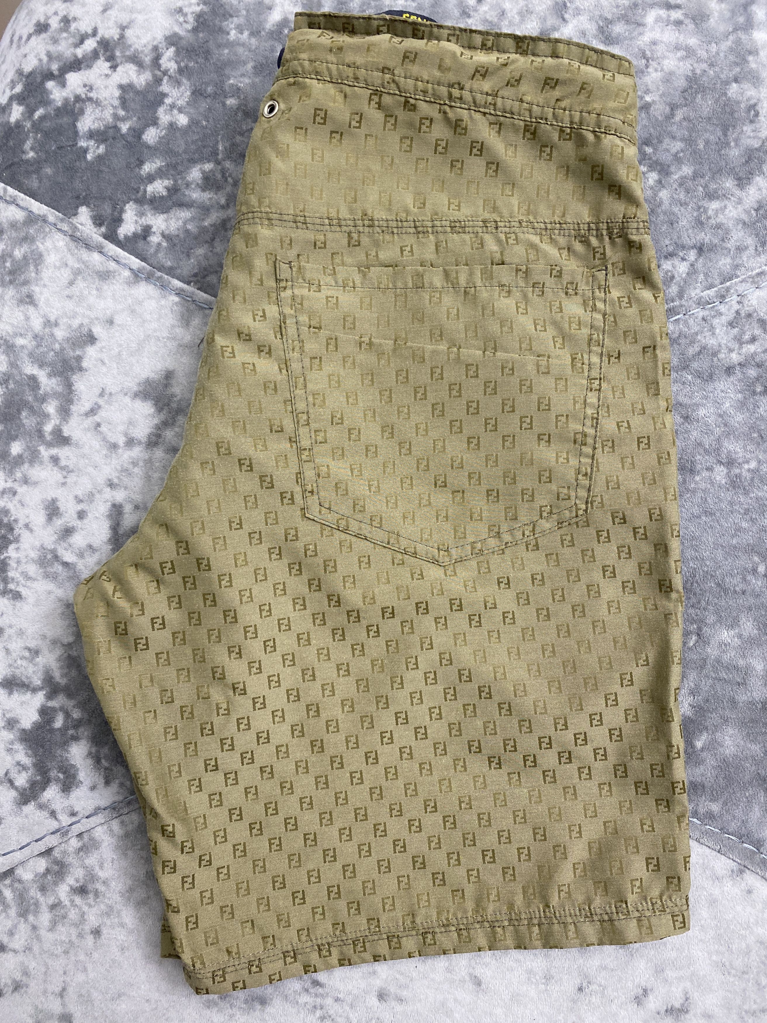 Fendi Fendi Monogram Logo Casual Shorts Long Men Size 48 M Size US 32 / EU 48 - 3 Thumbnail