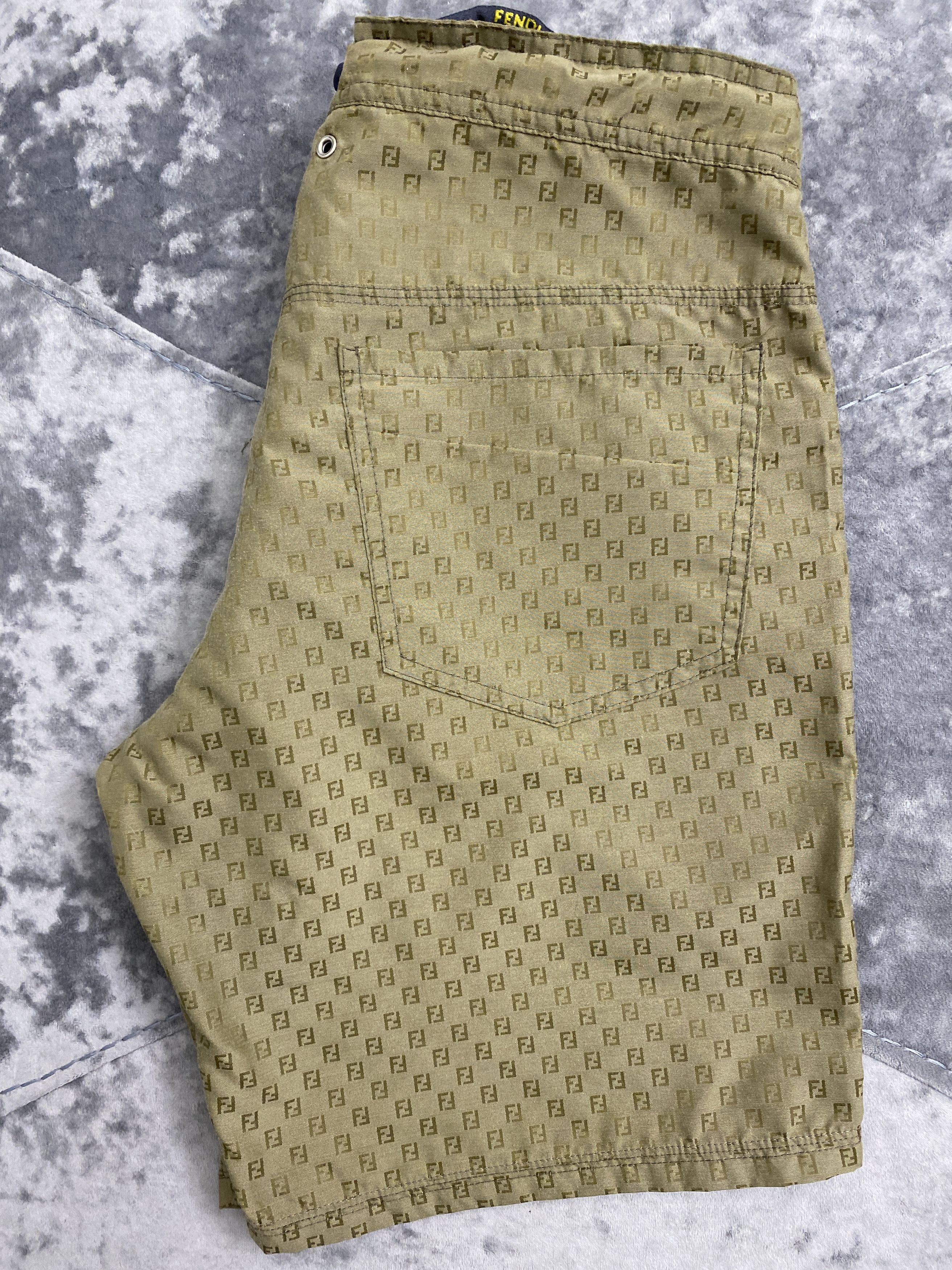 Fendi Fendi Monogram Logo Casual Shorts Long Men Size 48 M Size US 32 / EU 48 - 17 Thumbnail
