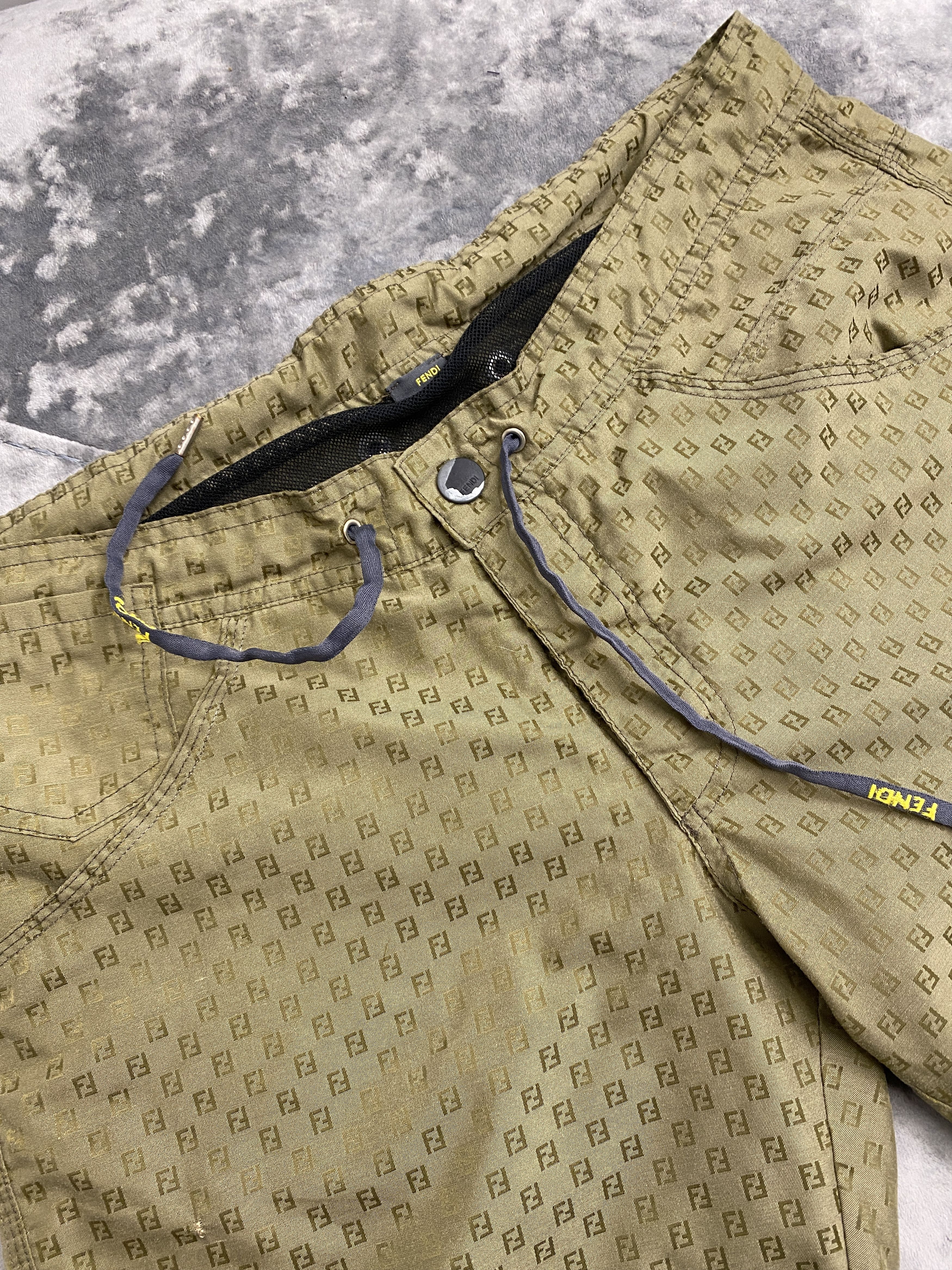 Fendi Fendi Monogram Logo Casual Shorts Long Men Size 48 M Size US 32 / EU 48 - 4 Thumbnail