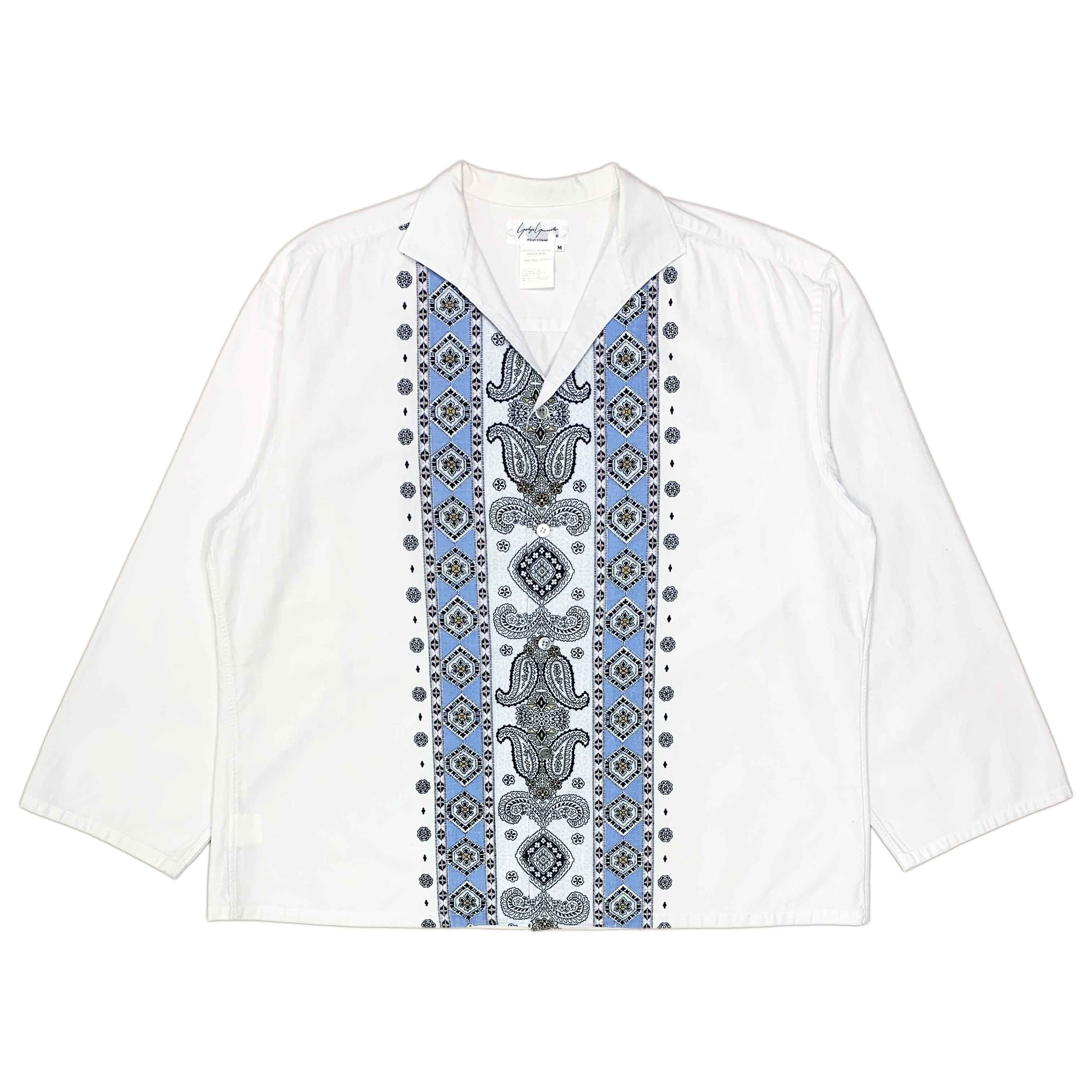 Y's for Men × Yohji Yamamoto SS91 Paisley Cotton Shirt Size US M / EU 48-50 / 2 - 1 Thumbnail