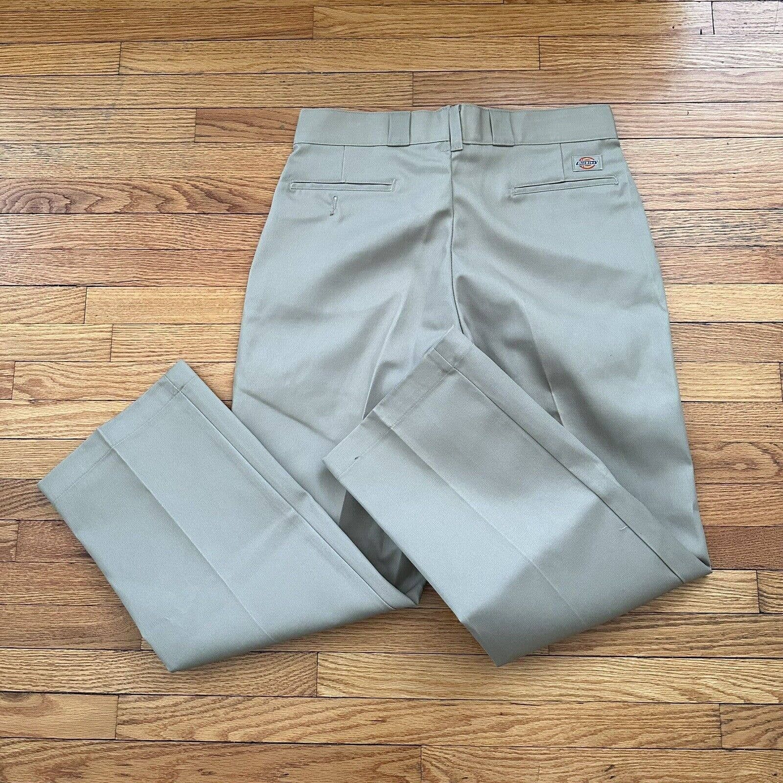 NWOT Vintage 90s Dickies Chino Trouser Work Pants Size 36x29