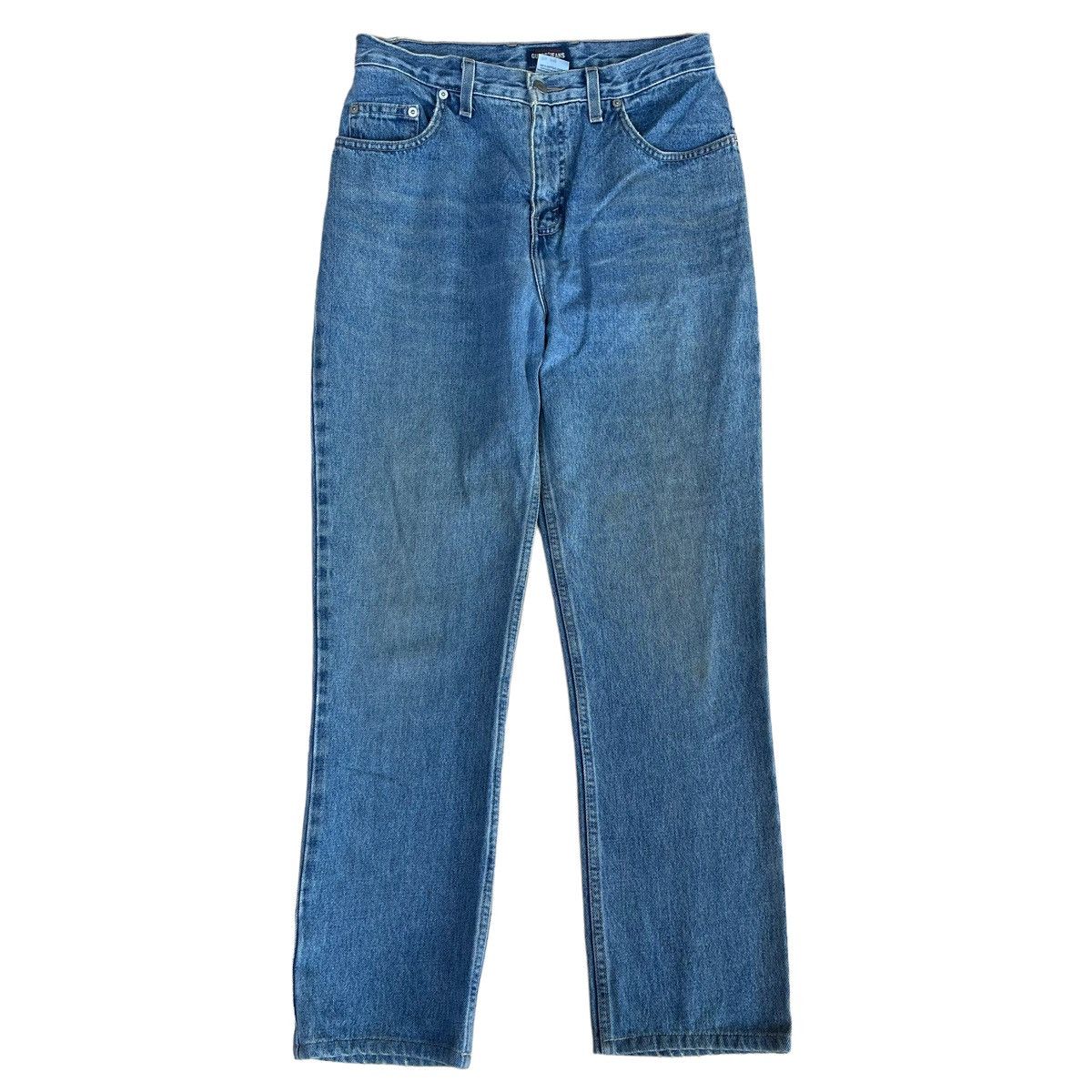 Guess Vintage 90s Guess Light Washed Jeans Faded Blue Denim Sz 30 Size US 30 / EU 46 - 2 Thumbnail