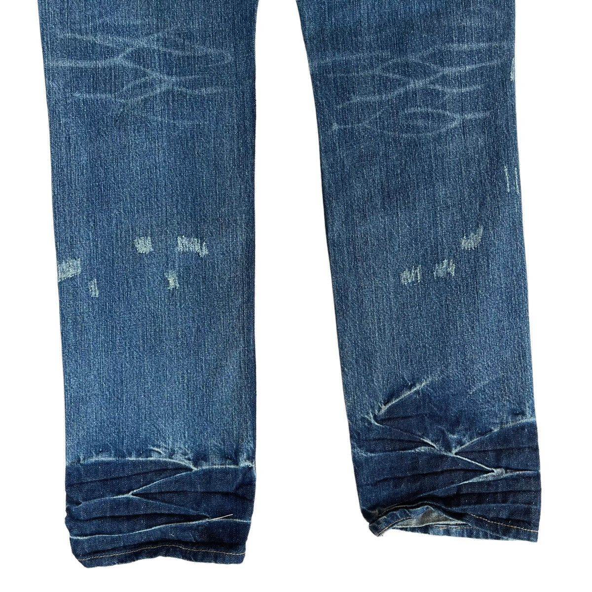 Japanese Brand Standard Of Urban Japanese Distressed Ripped Flare Jeans 34 Size US 34 / EU 50 - 12 Thumbnail