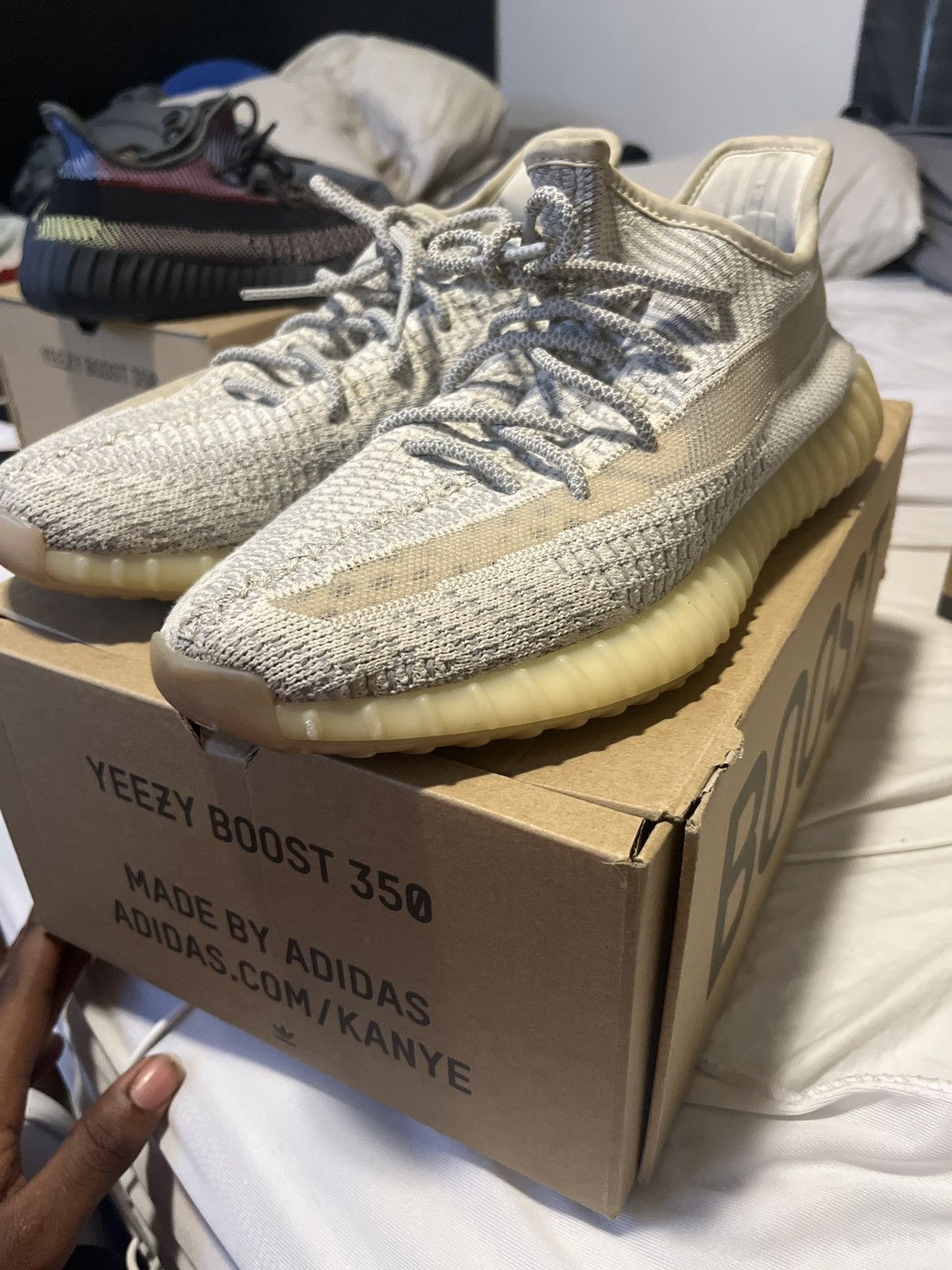 Adidas Kanye West Yeezy Lund Mark 350 Grailed