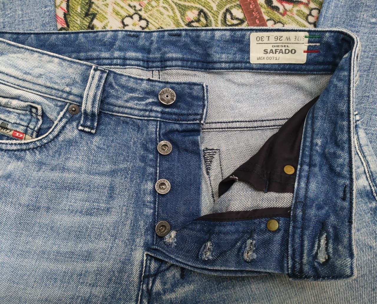 Diesel Diesel Distressed Denim Size US 29 - 6 Thumbnail