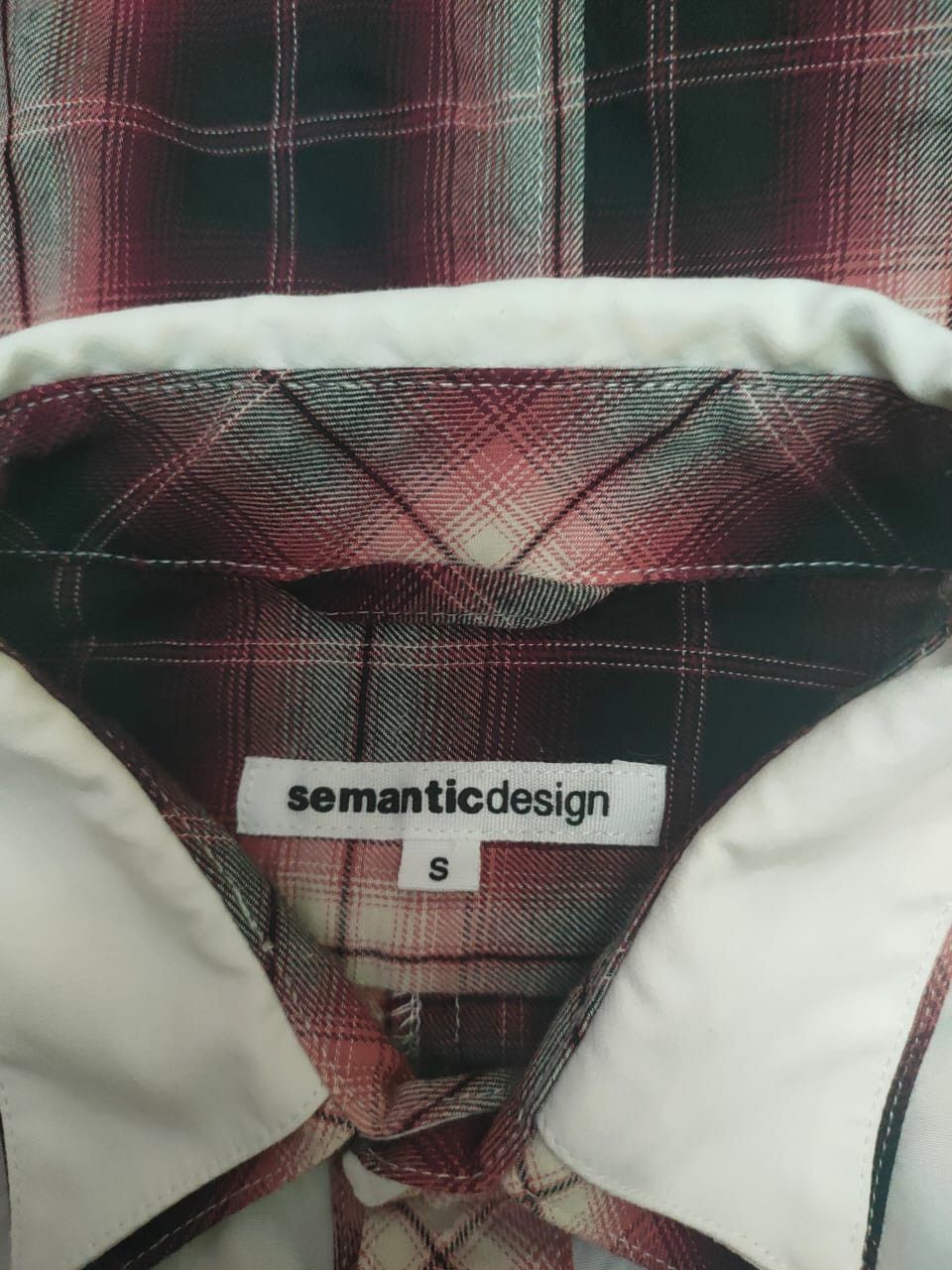Flannel Semantic Design Reconstructed Flannel Size US S / EU 44-46 / 1 - 3 Thumbnail