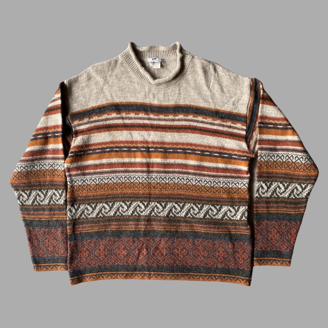 Dries Van Noten Vintage Alpaca Wool Oversize Sweater Fit L Size US S / EU 44-46 / 1 - 1 Thumbnail