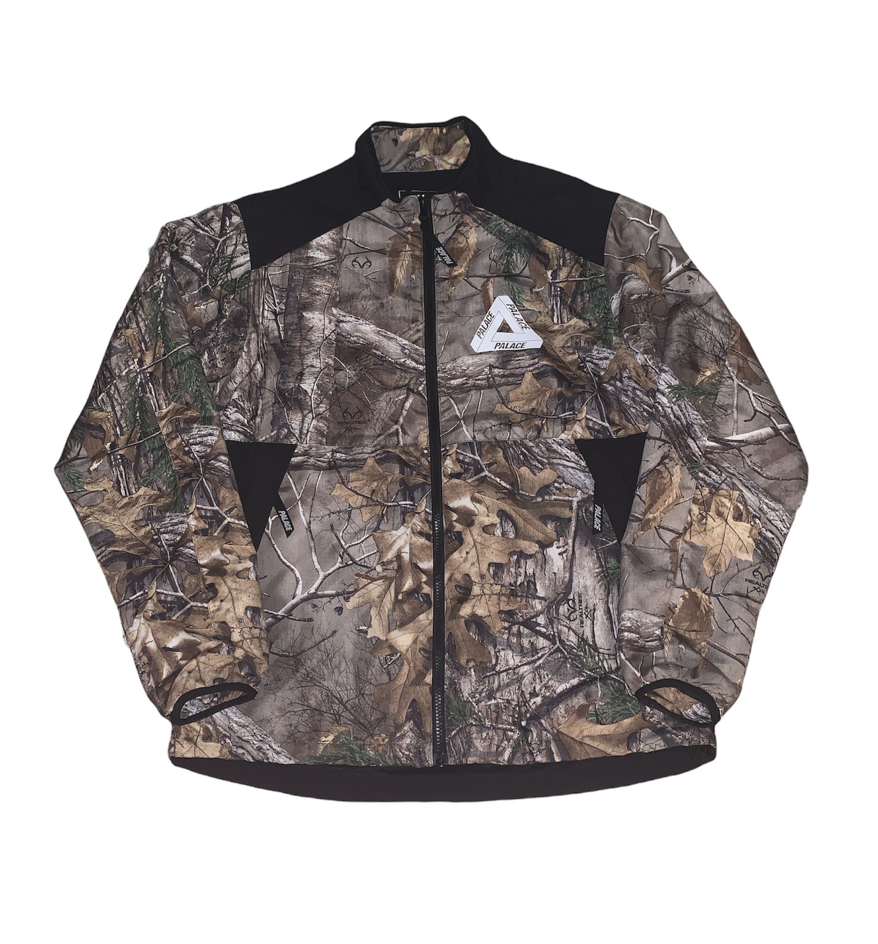 Palace Teddy Fleece Jacket Blue Camo