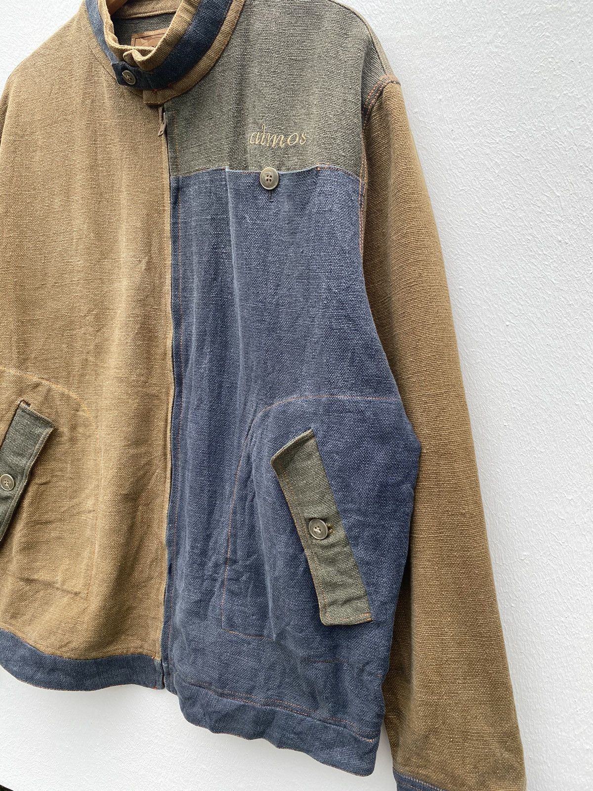 atmos Rare Kapital Style by Atmos Denim Color Block Jacket Size US XL / EU 56 / 4 - 8 Thumbnail