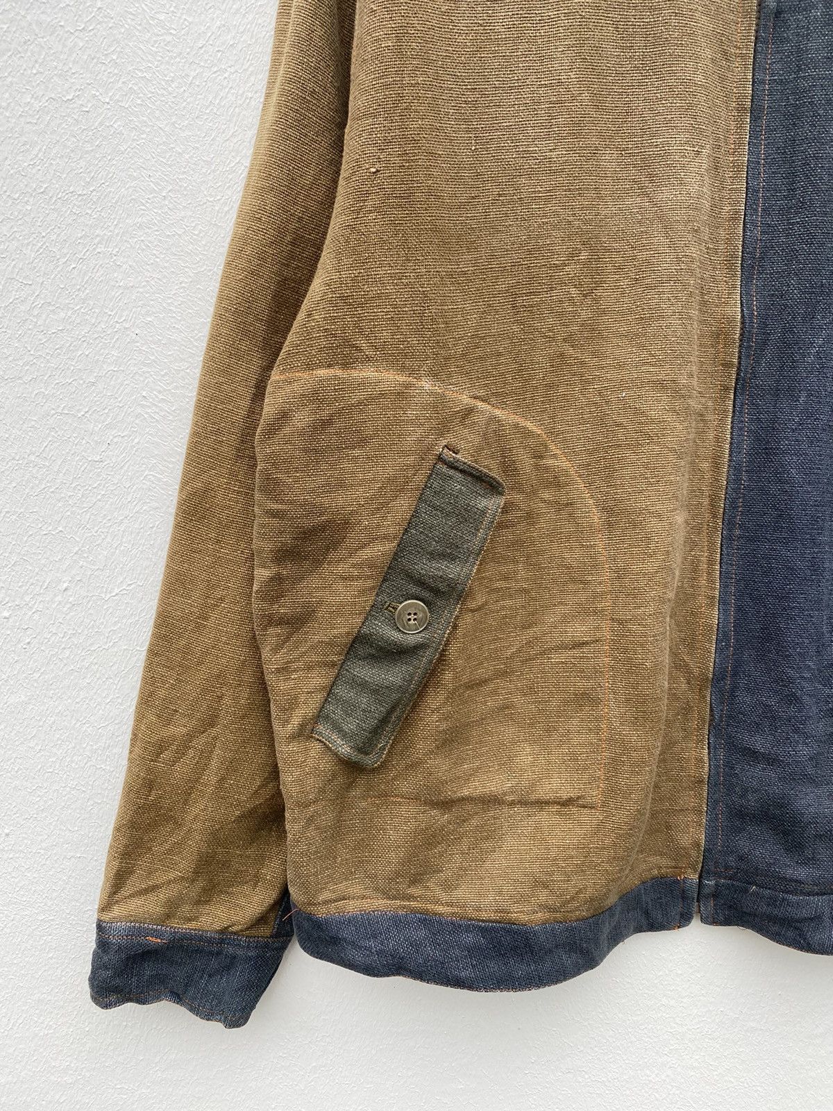 atmos Rare Kapital Style by Atmos Denim Color Block Jacket Size US XL / EU 56 / 4 - 9 Thumbnail