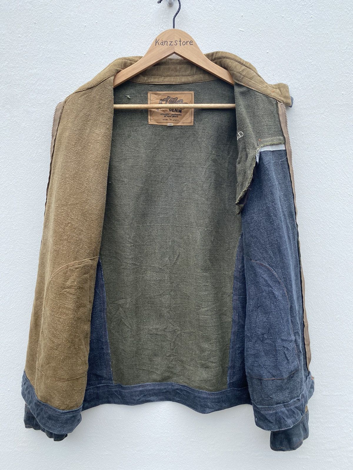 atmos Rare Kapital Style by Atmos Denim Color Block Jacket Size US XL / EU 56 / 4 - 3 Thumbnail