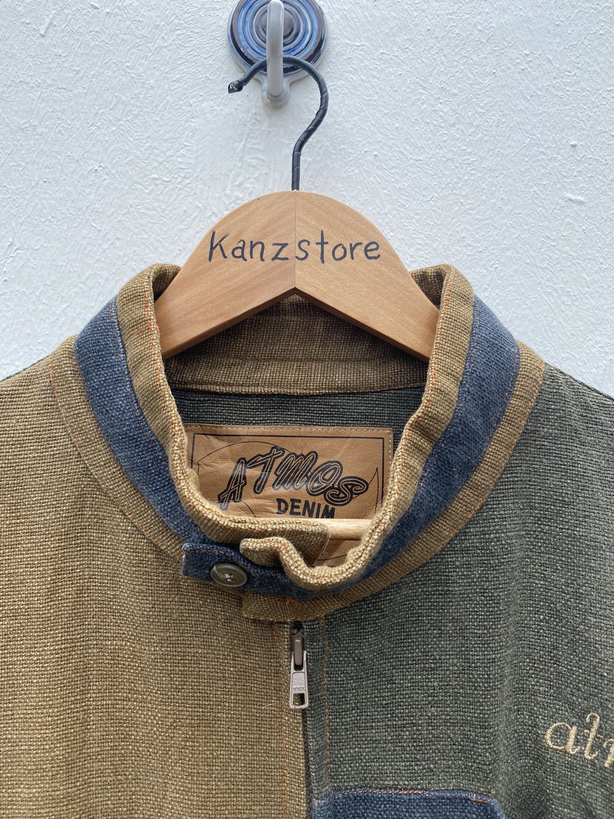 atmos Rare Kapital Style by Atmos Denim Color Block Jacket Size US XL / EU 56 / 4 - 7 Thumbnail