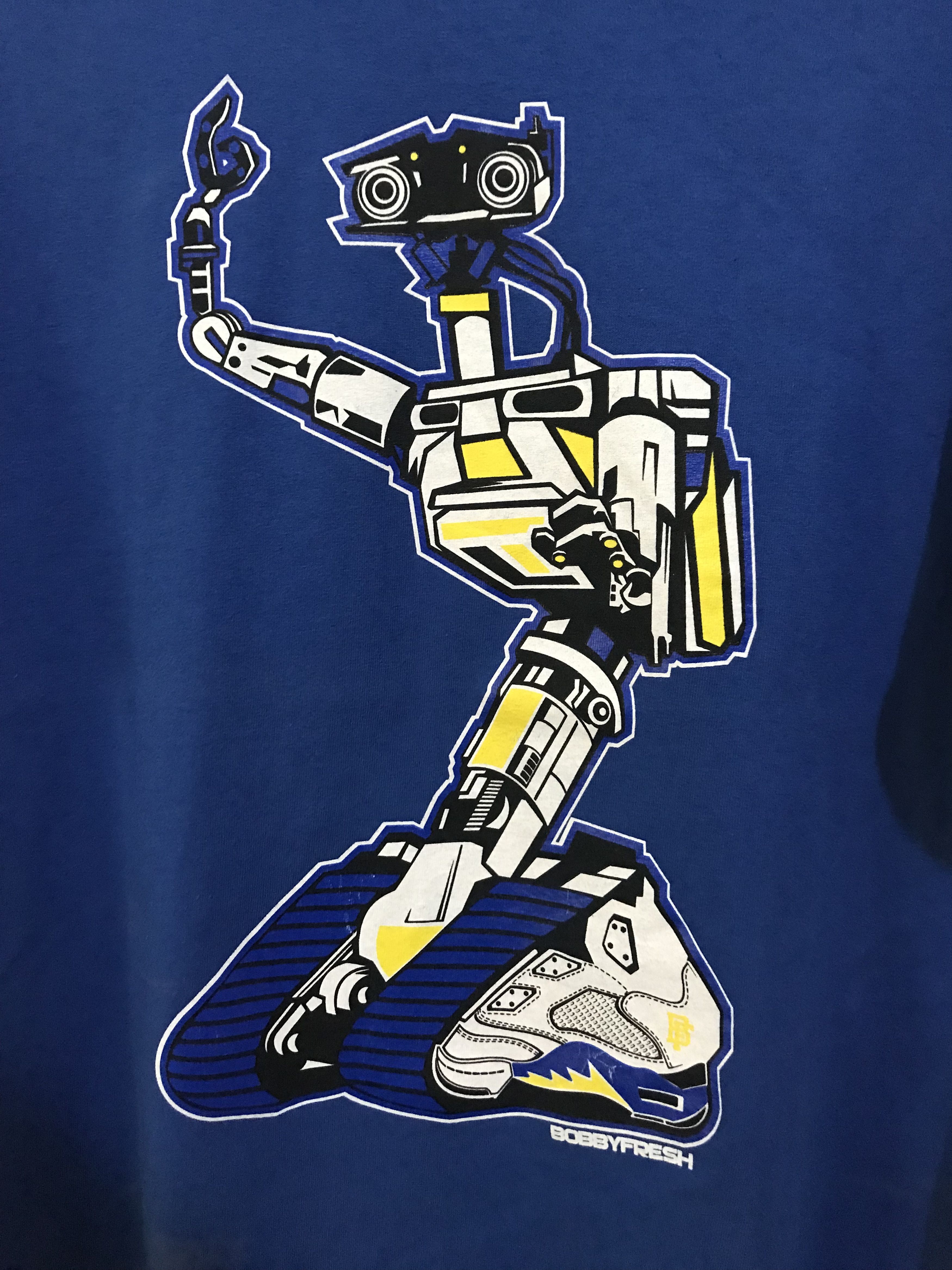 Arts & Science Bobby Fresh Robotic Design T-Shirt Size US L / EU 52-54 / 3 - 3 Thumbnail