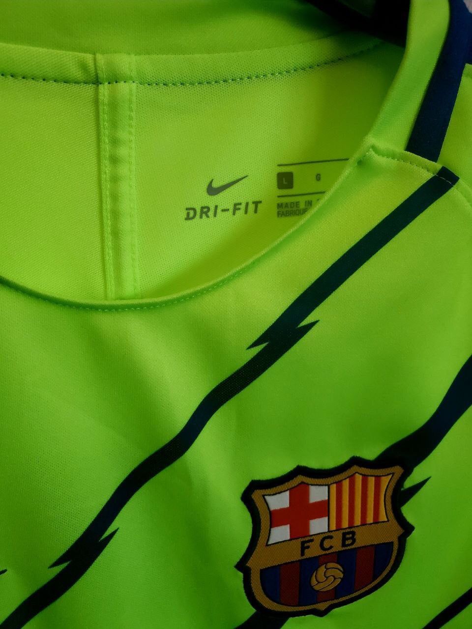 Nike F.C. Barcelona Jersey Training LARGE Shirt NIKE SOCCER Size US L / EU 52-54 / 3 - 3 Thumbnail