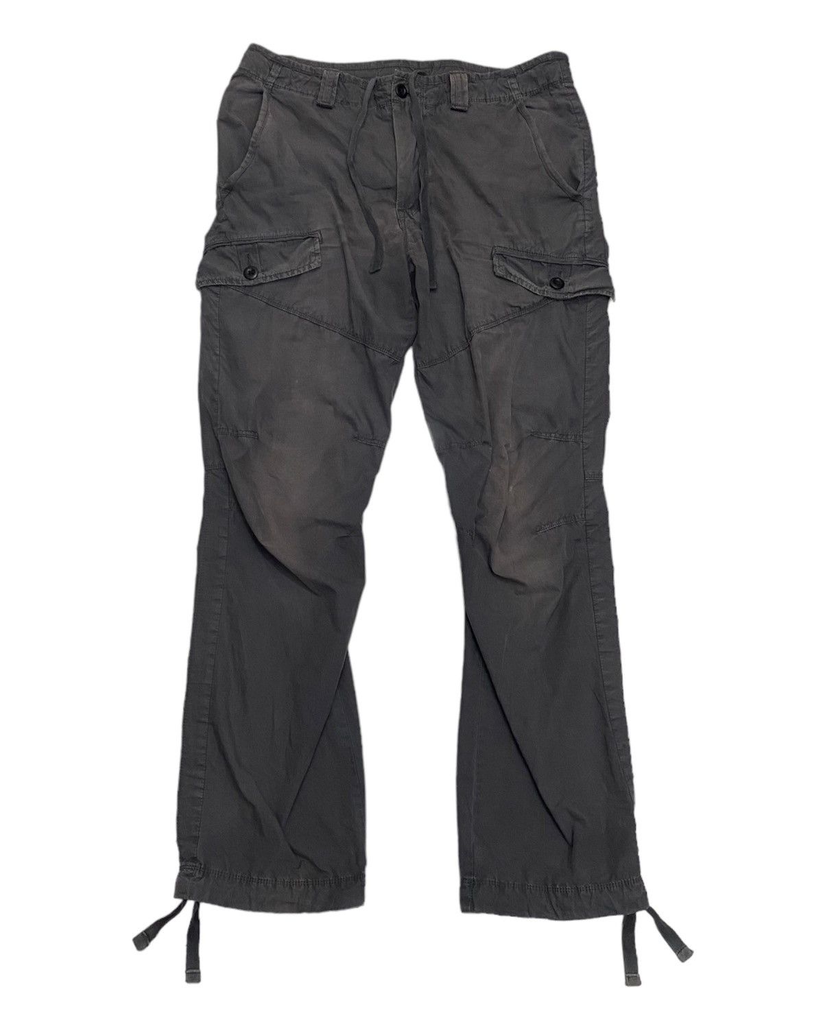 Uniqlo CARGO PANTS🔥DRAWSTRING LEG JAPANESE FADED MULTI POCKET Size US 33 - 1 Thumbnail