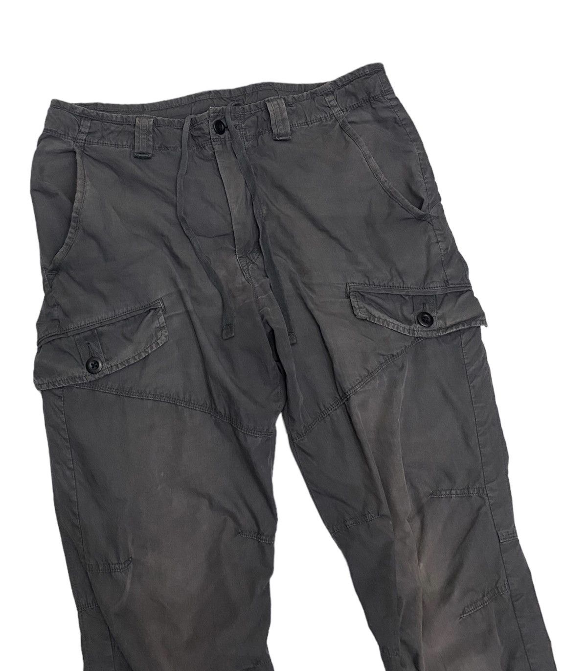 Uniqlo CARGO PANTS🔥DRAWSTRING LEG JAPANESE FADED MULTI POCKET Size US 33 - 7 Thumbnail