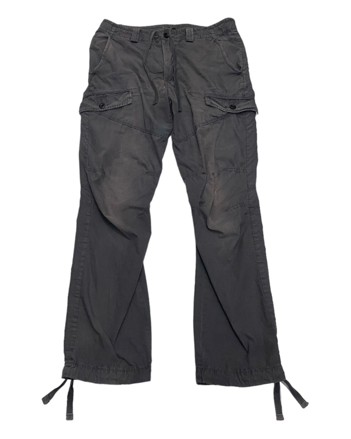 Uniqlo CARGO PANTS🔥DRAWSTRING LEG JAPANESE FADED MULTI POCKET Size US 33 - 8 Thumbnail