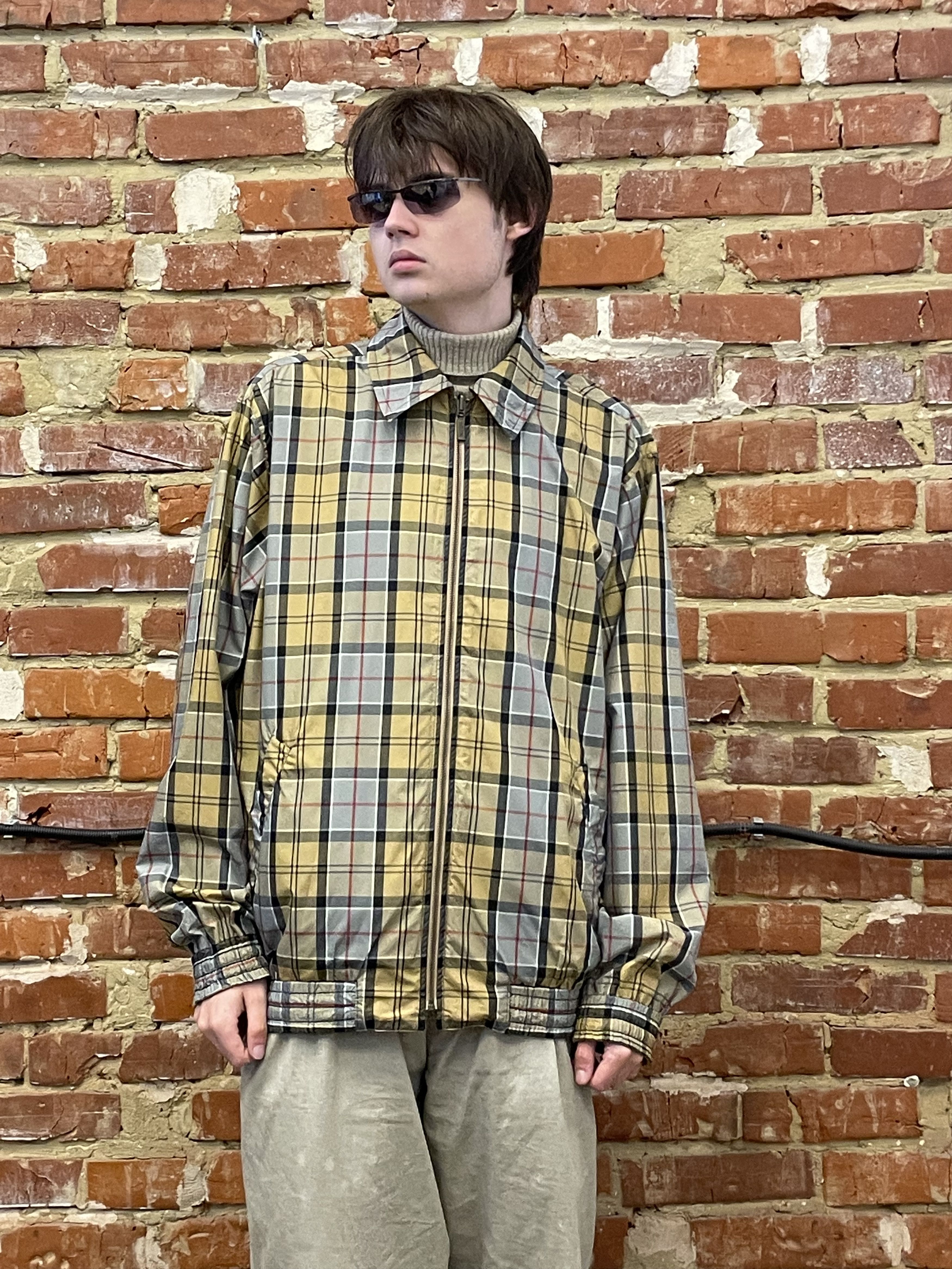 Vintage Barbour Tartan Check Reversible Jacket