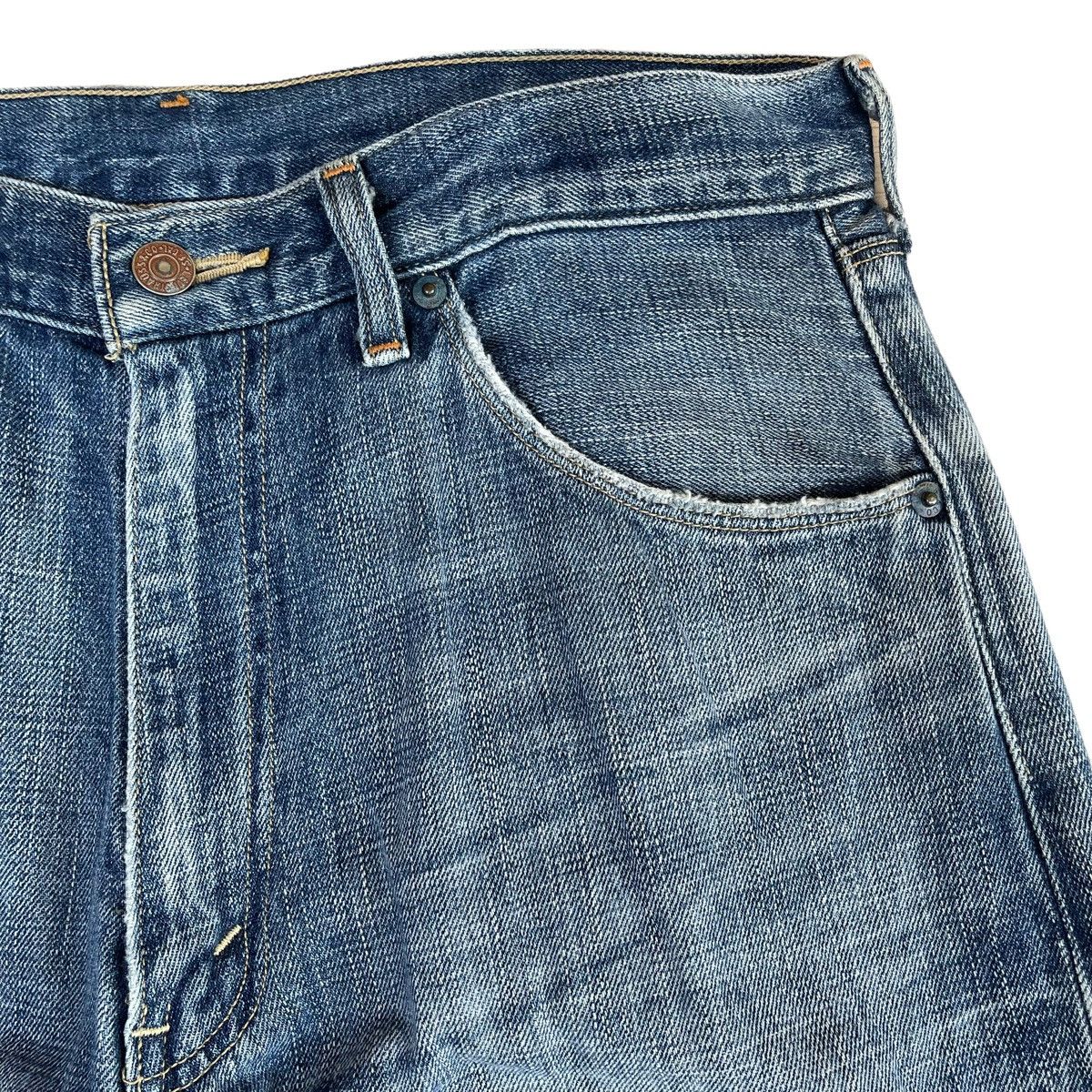 Levi's Vintage Levis 554 Distressed Jeans Size US 31 - 6 Thumbnail