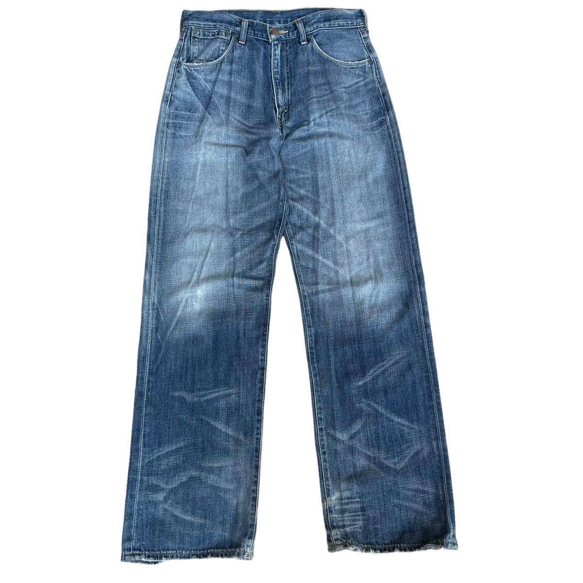 Levi's Vintage Levis 554 Distressed Jeans Size US 31 - 2 Thumbnail