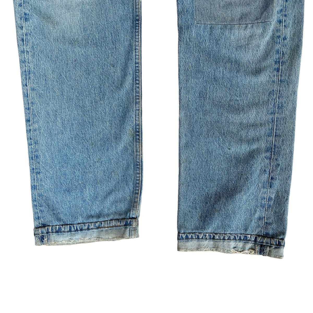 Japanese Brand Vintage 90s Levis Made In Usa Distressed Light Blue Jeans Size US 34 / EU 50 - 12 Thumbnail
