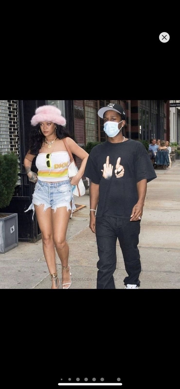 Asap Rocky × Streetwear × Vintage Vintage ASAP Rocky Middle