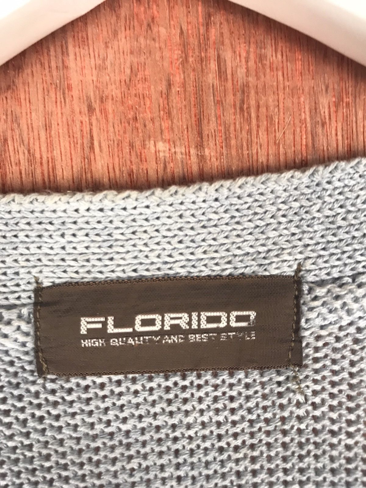 Vintage DL Florido japan cardigan Homespun Knitwear #M001 Size US XL / EU 56 / 4 - 7 Thumbnail