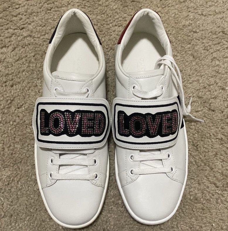 Gucci Removable Loved Patch Sneaker size 37