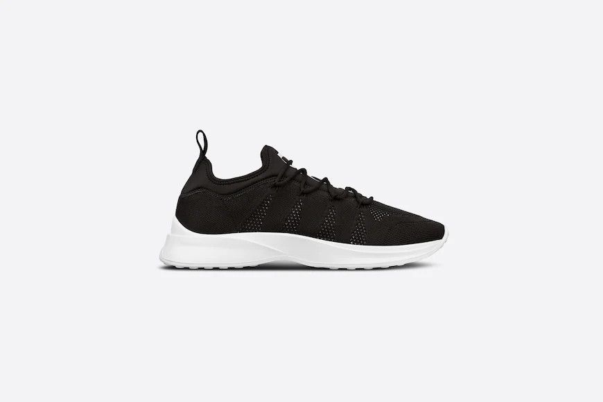 B25 SNEAKER Black Neoprene and Technical Mesh