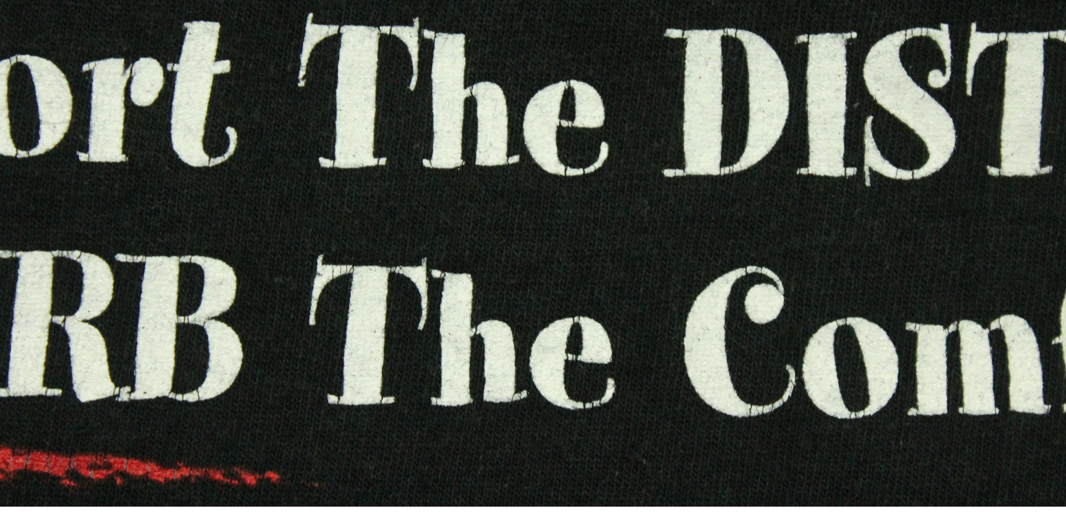 Vintage Vintage COMFORT THE DISTURBED T Shirt Size US L / EU 52-54 / 3 - 7 Thumbnail