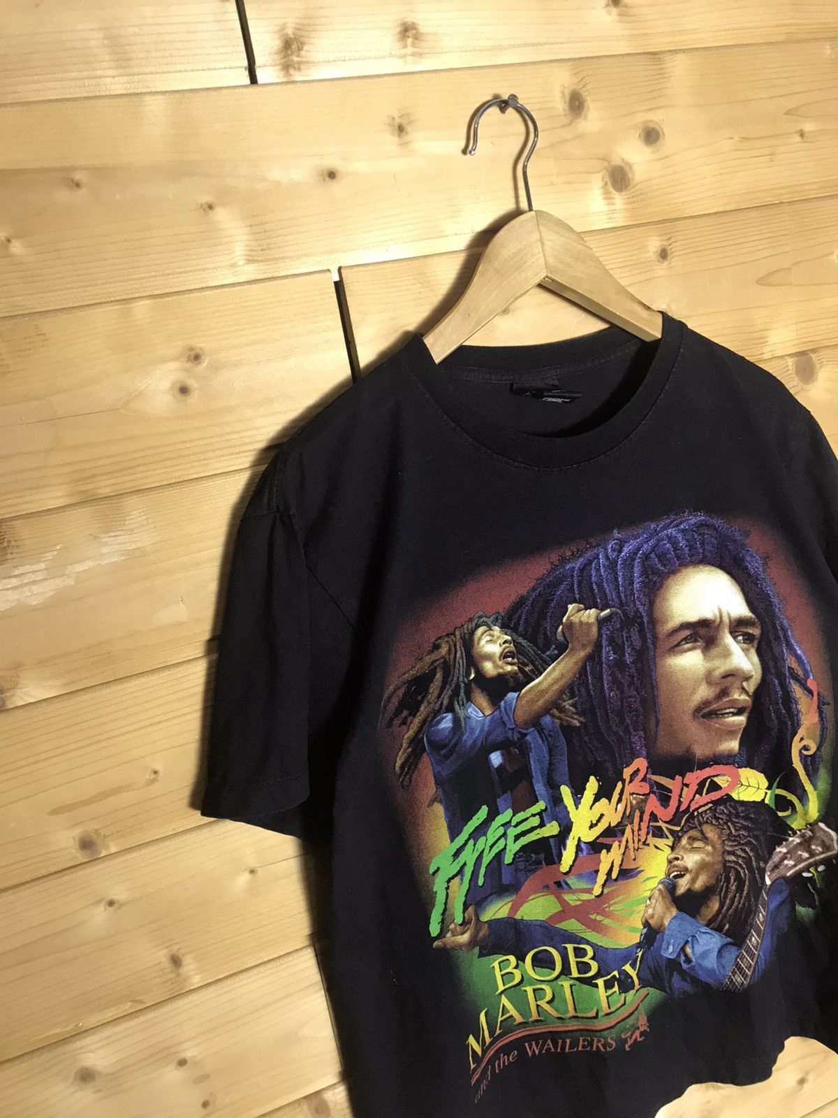 Band Tees Vintage Bob Marley t-shirt Size US M / EU 48-50 / 2 - 2 Thumbnail