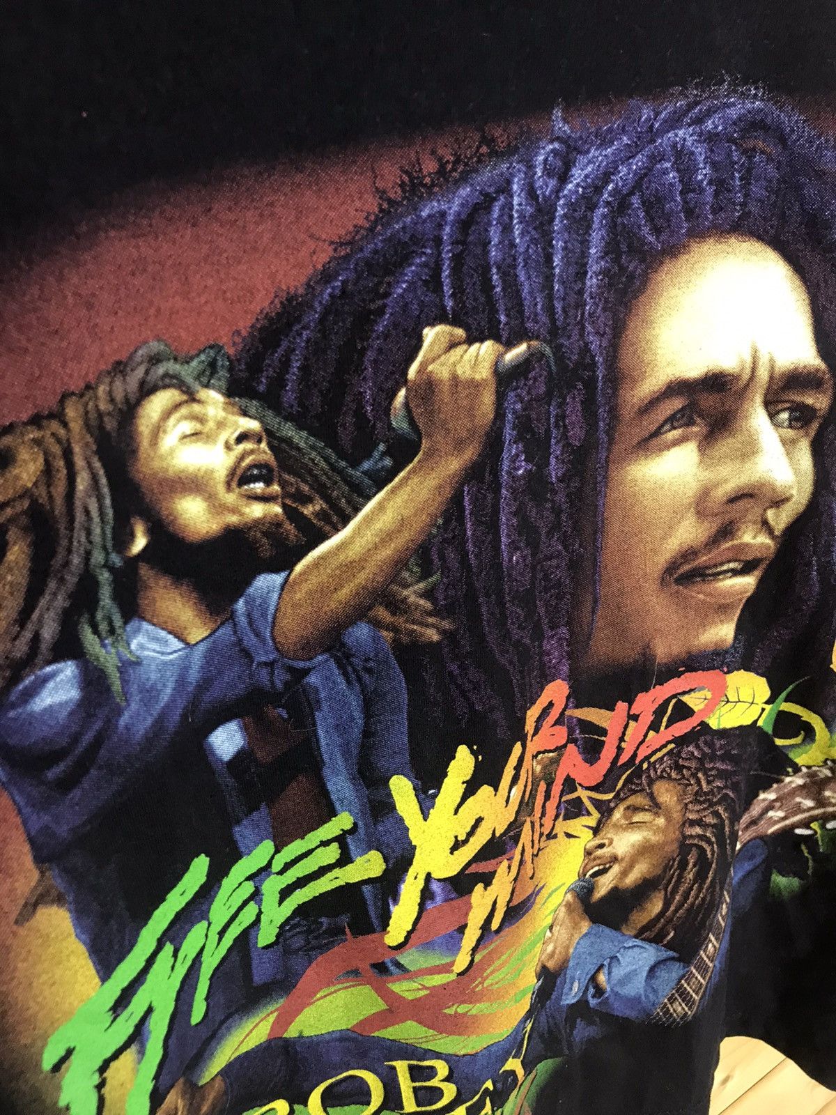 Band Tees Vintage Bob Marley t-shirt Size US M / EU 48-50 / 2 - 4 Thumbnail