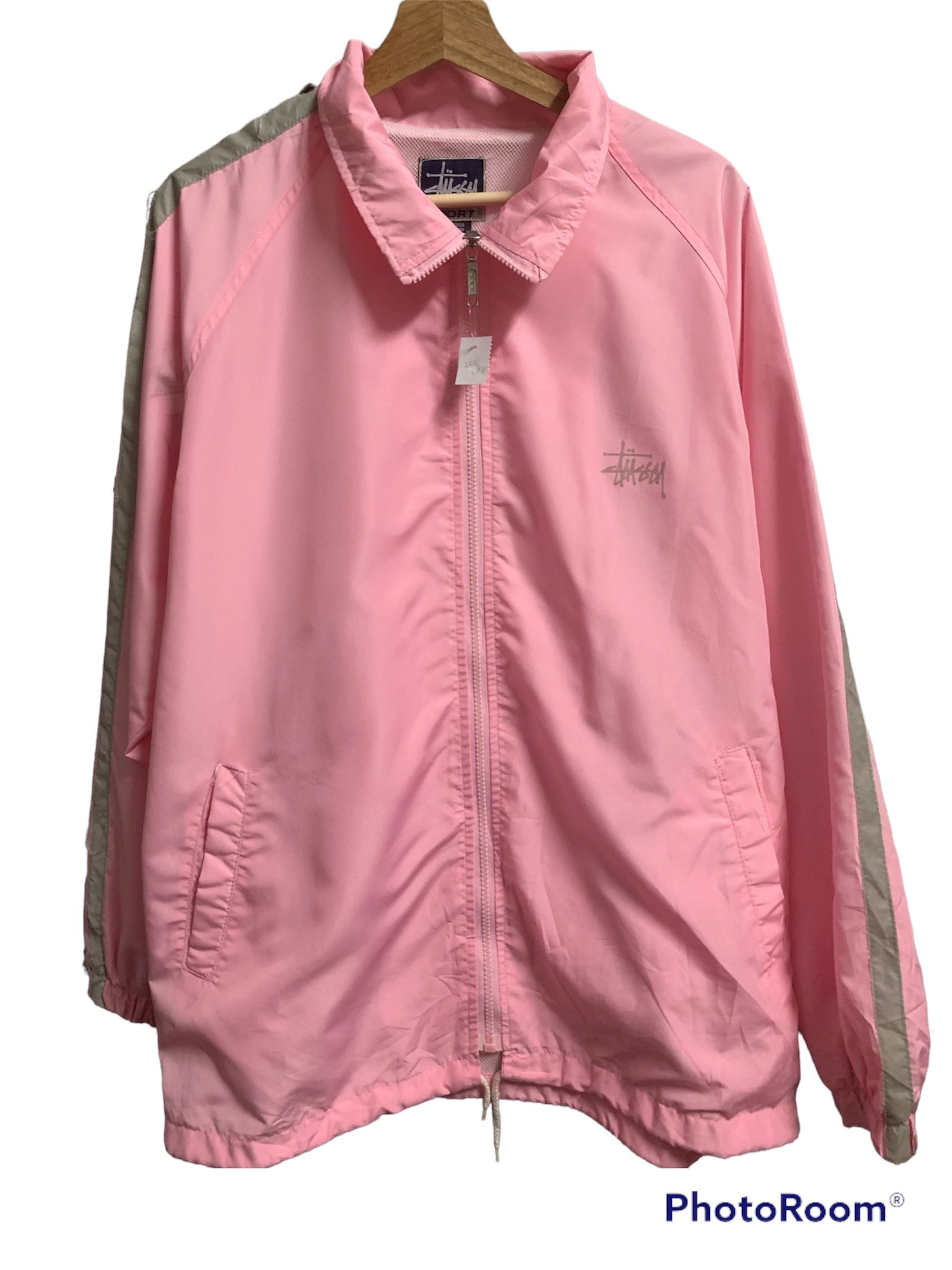 Stussy Rarely Vintage Stussy Gear Windbreaker Reflective Sidetape Size US XL / EU 56 / 4 - 2 Thumbnail