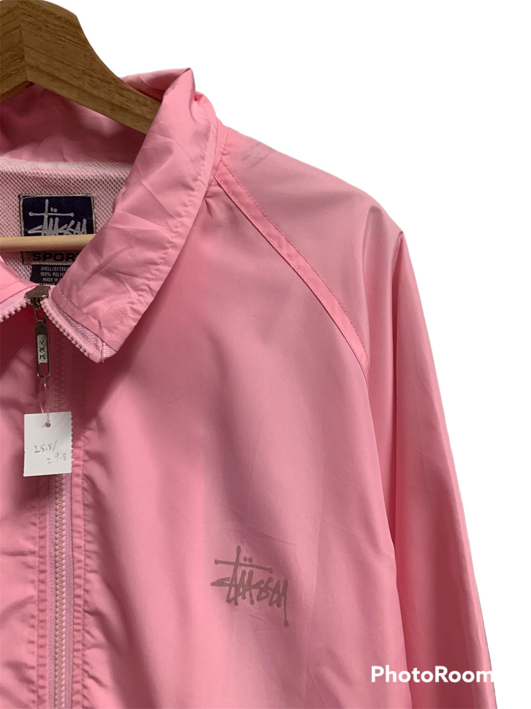 Stussy Rarely Vintage Stussy Gear Windbreaker Reflective Sidetape Size US XL / EU 56 / 4 - 3 Thumbnail
