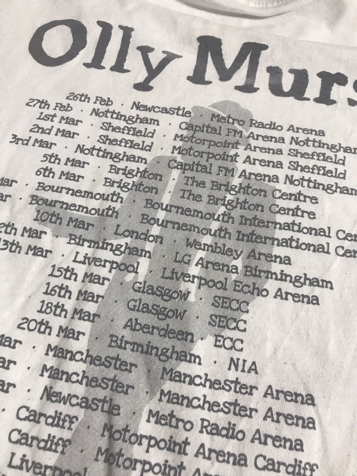 Band Tees Olly Murs 2013 tour t-shirt Size US M / EU 48-50 / 2 - 9 Thumbnail