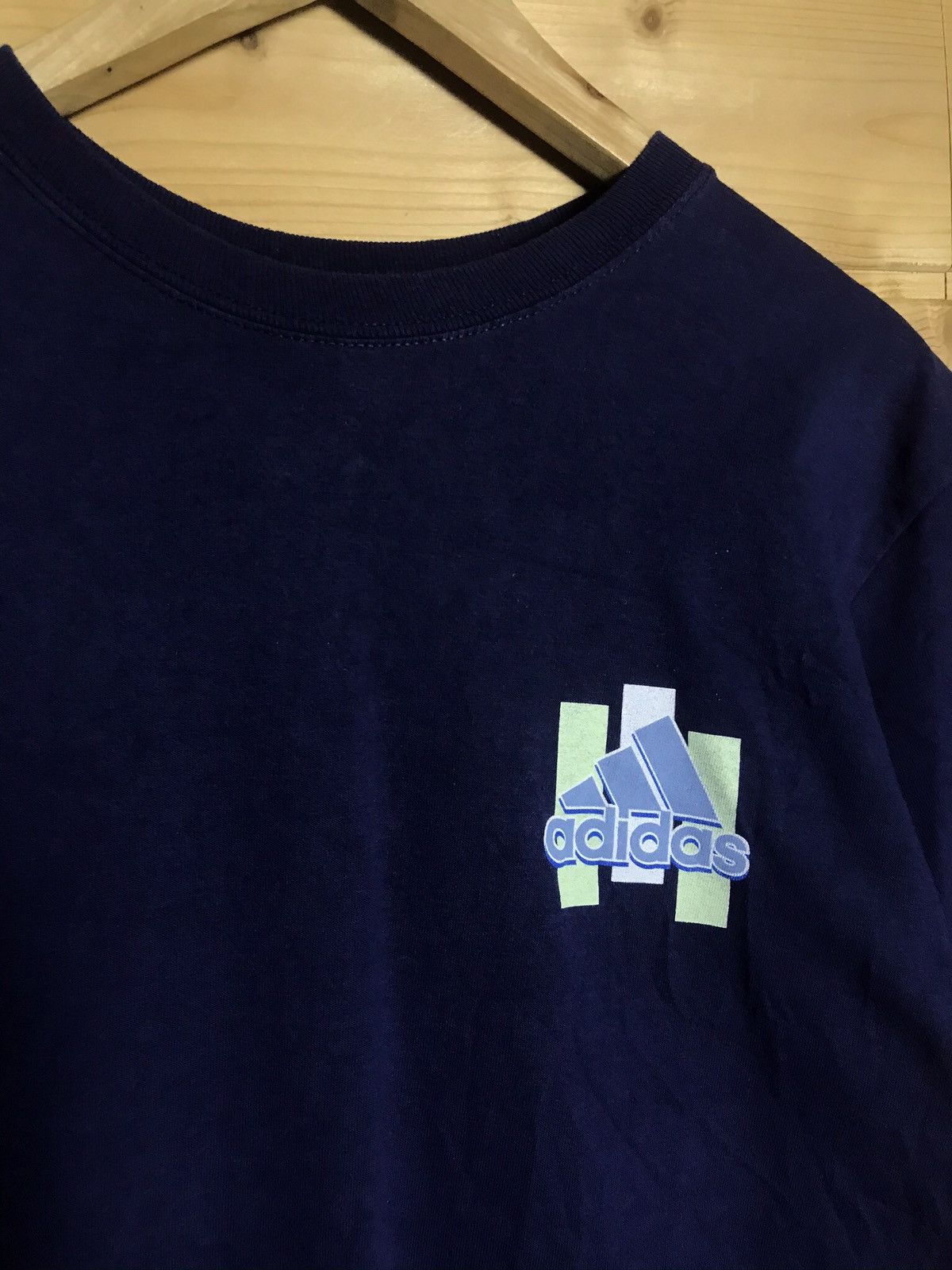 Vintage Vintage Adidas big logo t-shirt Size US M / EU 48-50 / 2 - 3 Thumbnail
