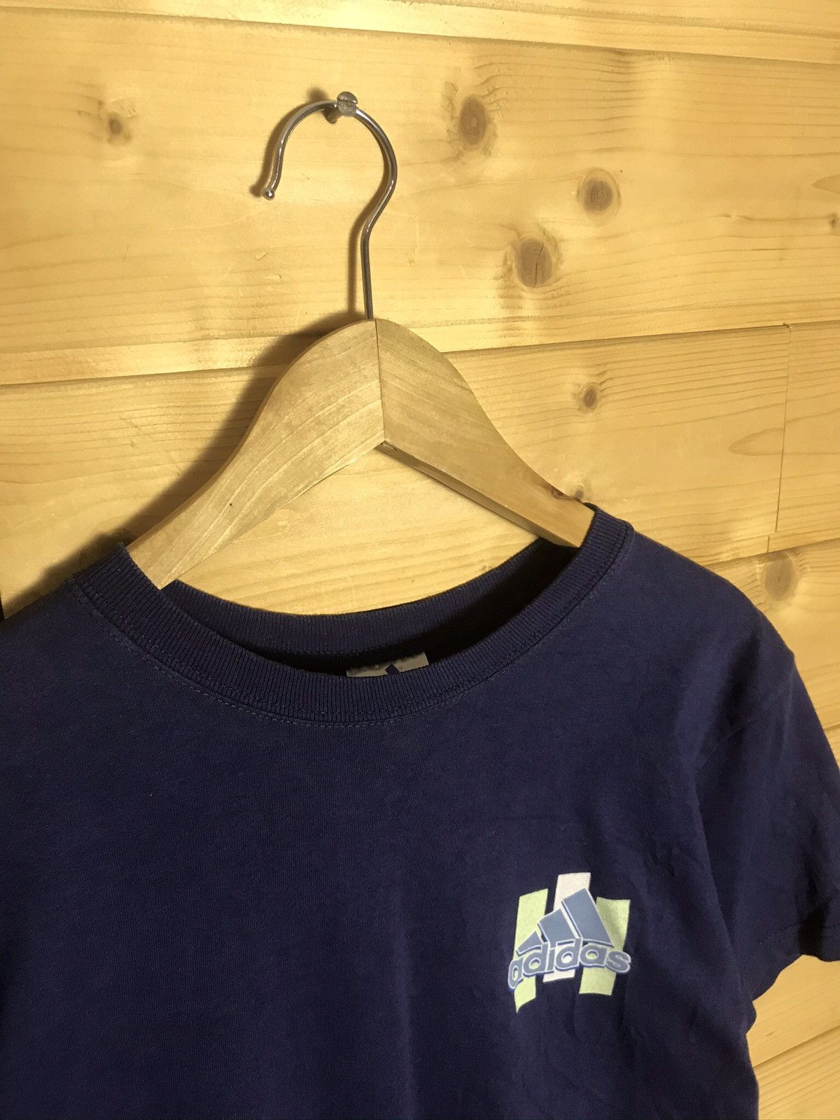 Vintage Vintage Adidas big logo t-shirt Size US M / EU 48-50 / 2 - 6 Thumbnail