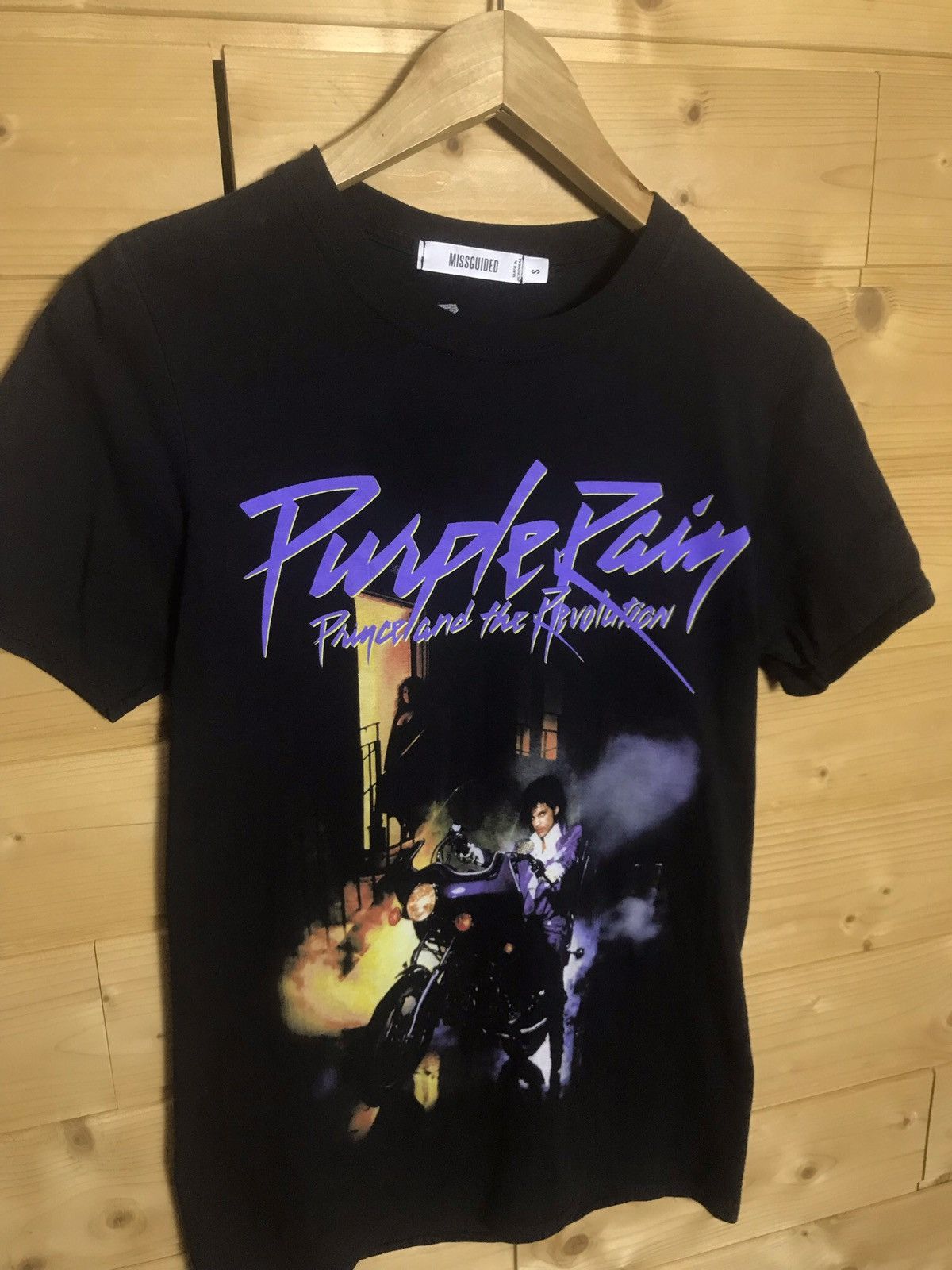 Band Tees Prince purple rain t-shirt Size US XS / EU 42 / 0 - 2 Thumbnail
