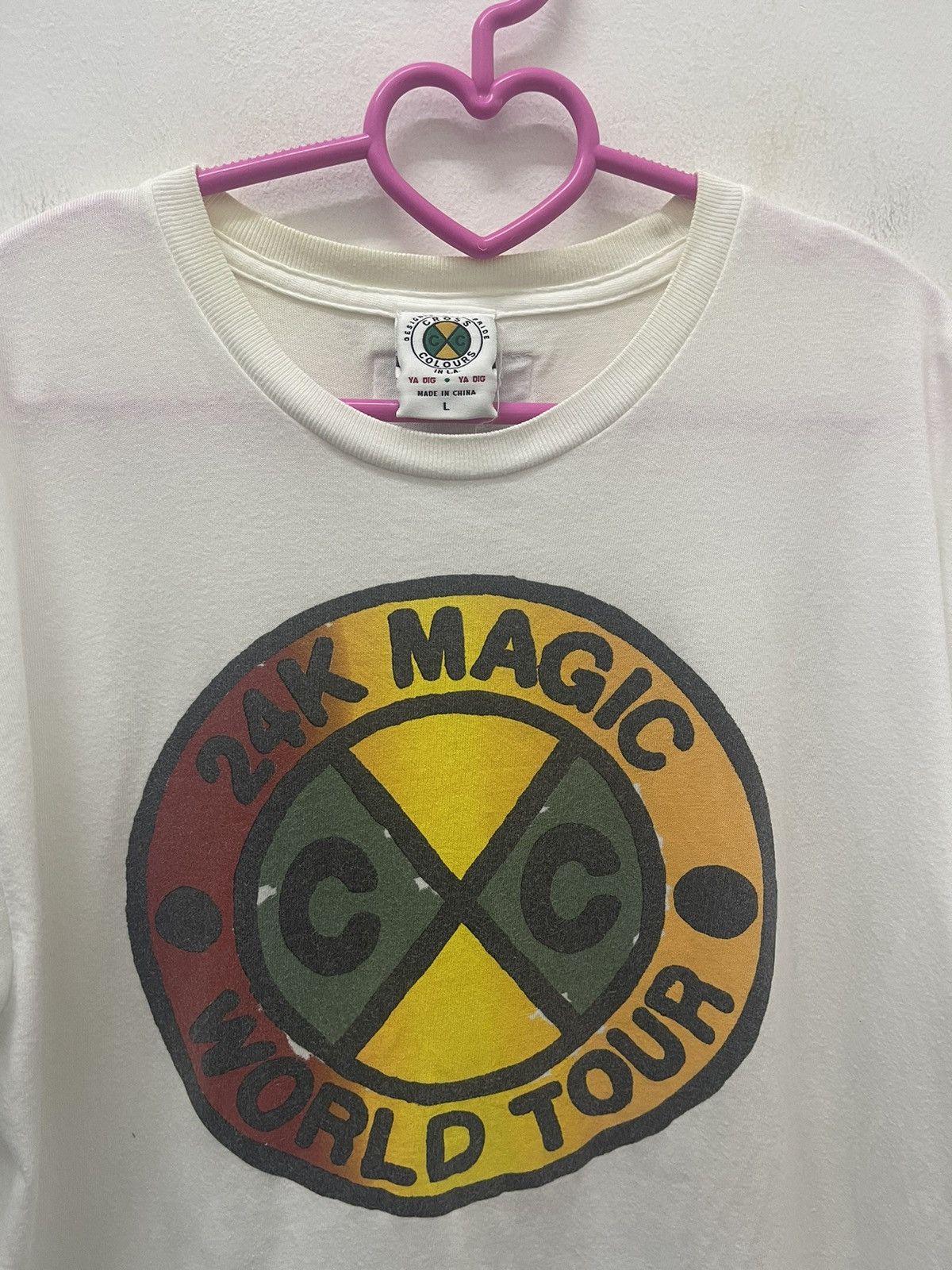 Cross Colours Rare CROSS COLOURS X Bruno Mars 24K Magic World Tour Size US M / EU 48-50 / 2 - 2 Thumbnail