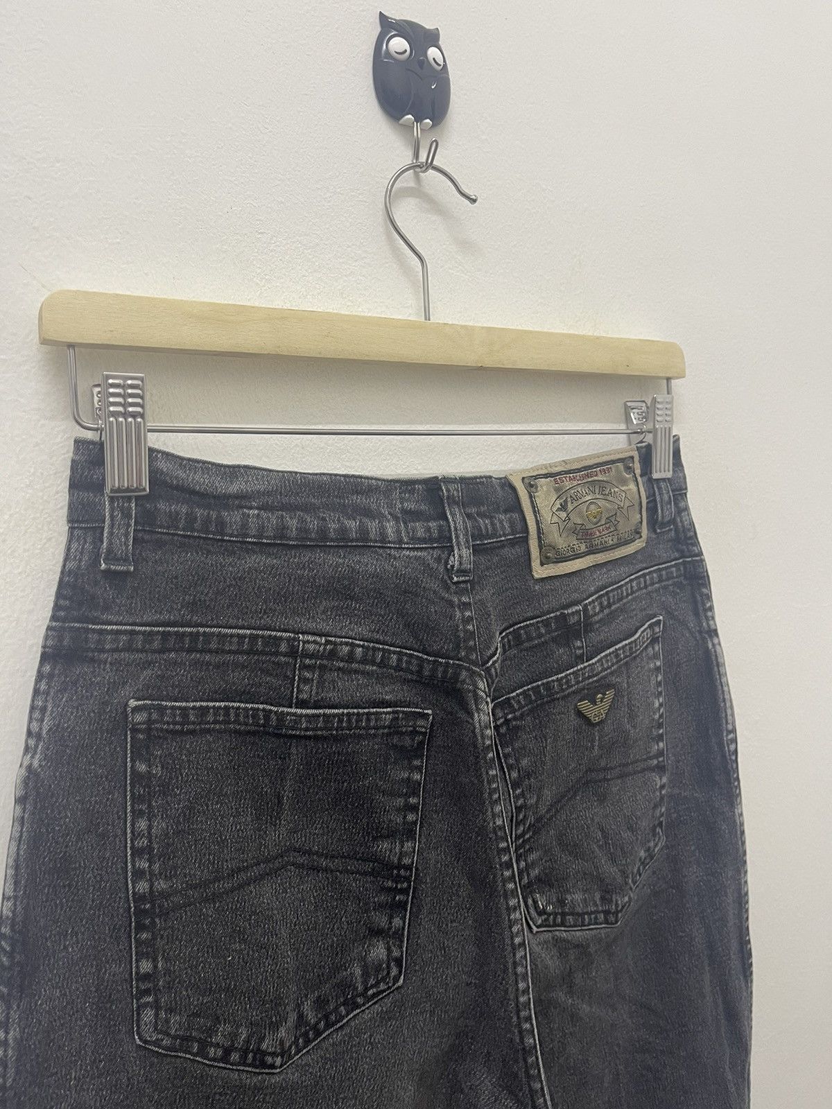 Armani Rare 90s Vintage ARMANI JEANS Giorgio Armani Made in Italy Size 28" / US 6 / IT 42 - 3 Thumbnail