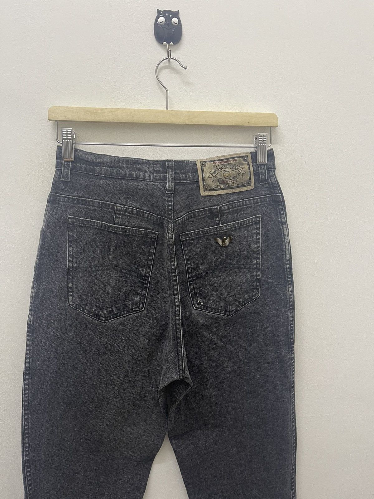 Armani Rare 90s Vintage ARMANI JEANS Giorgio Armani Made in Italy Size 28" / US 6 / IT 42 - 2 Thumbnail