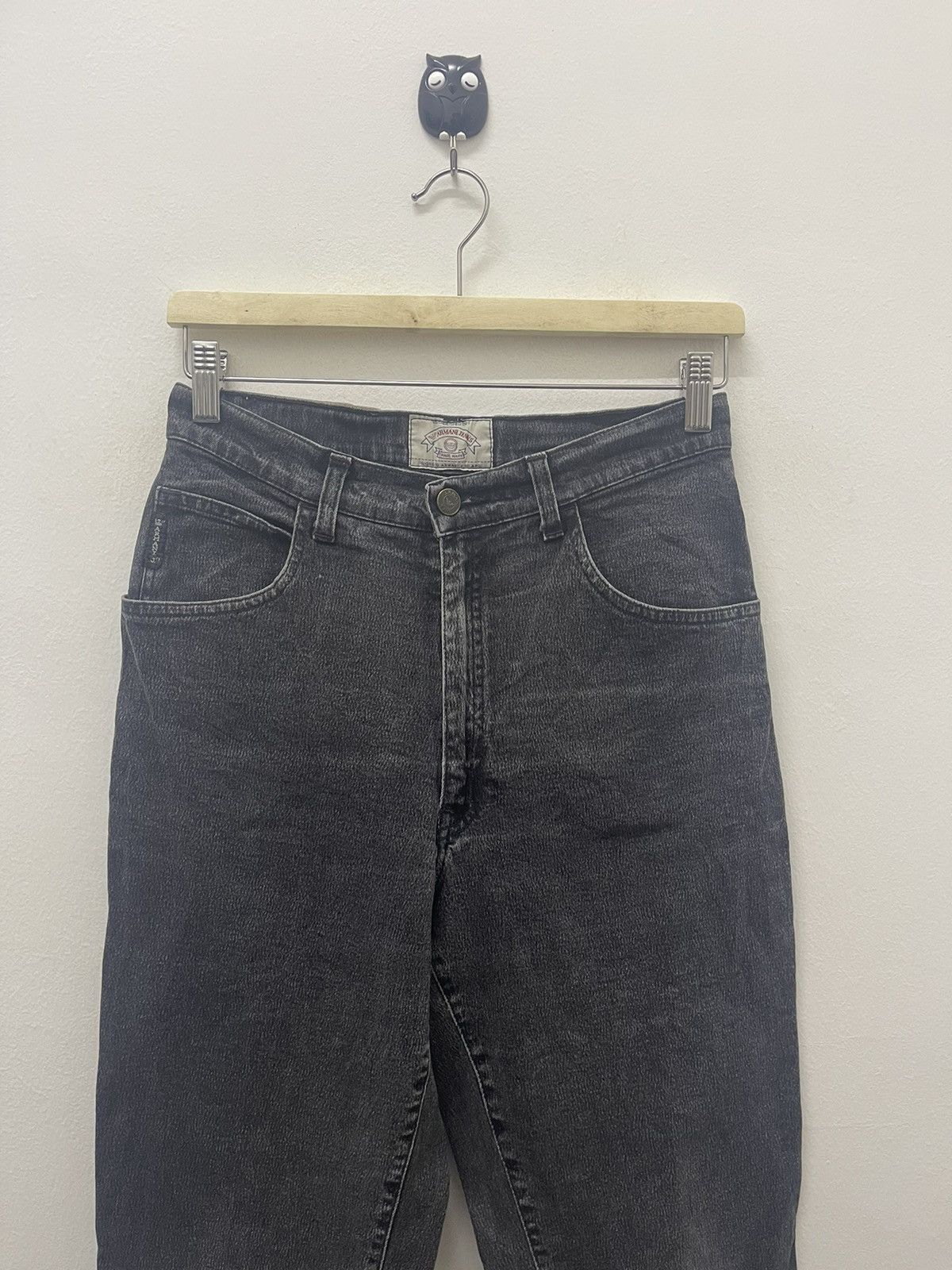 Armani Rare 90s Vintage ARMANI JEANS Giorgio Armani Made in Italy Size 28" / US 6 / IT 42 - 6 Thumbnail