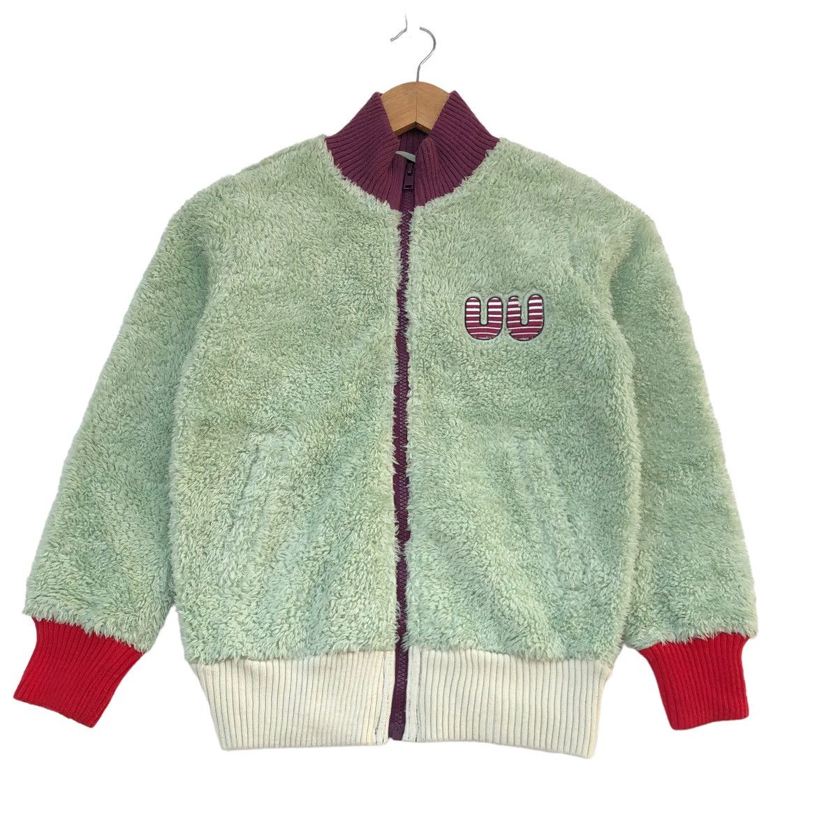 image of Uu Undercover Fleece Sweaters in Mint Green, Women's (Size XS)