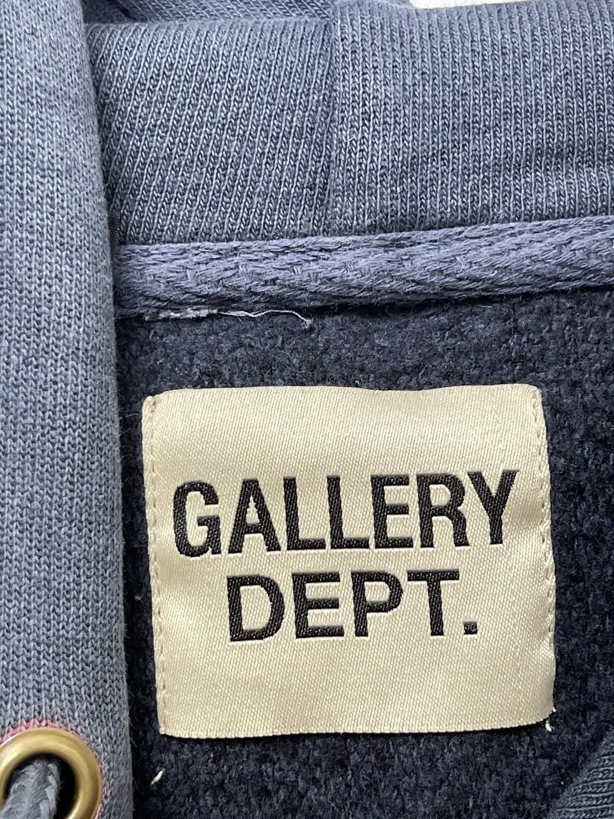 Gallery Dept. Galllery dept. painted hoodie sweatshirt size M navy grey Size US M / EU 48-50 / 2 - 7 Thumbnail