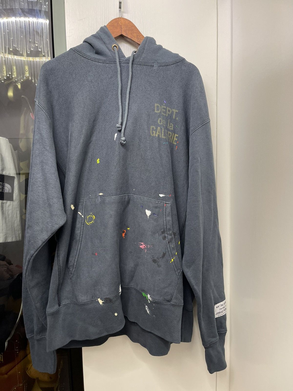 Gallery Dept. Galllery dept. painted hoodie sweatshirt size M navy grey Size US M / EU 48-50 / 2 - 1 Thumbnail