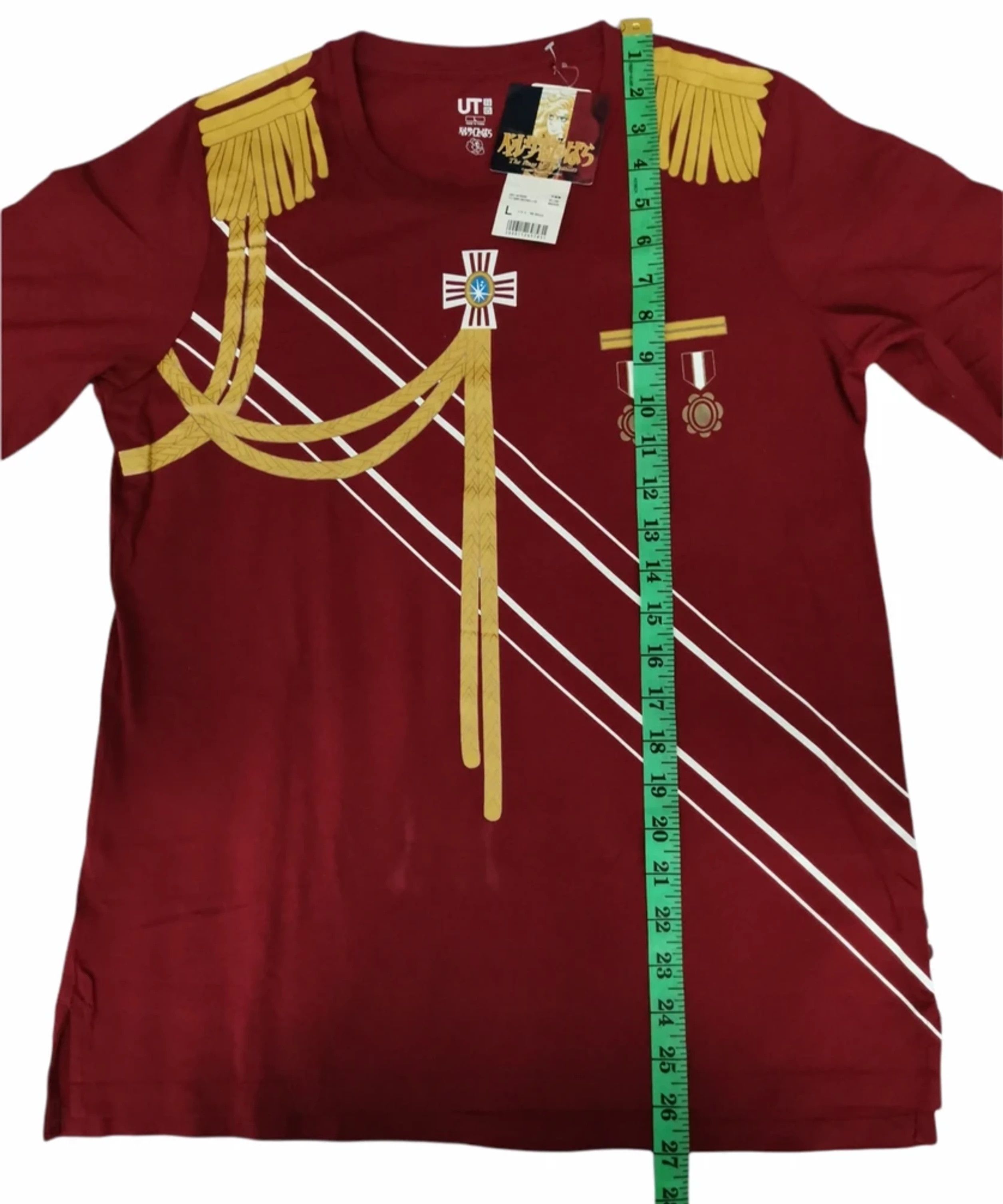 Anime Vintage The Rose of Versailles Anime Tee Akira DEADSTOCK!! Size US L / EU 52-54 / 3 - 4 Thumbnail