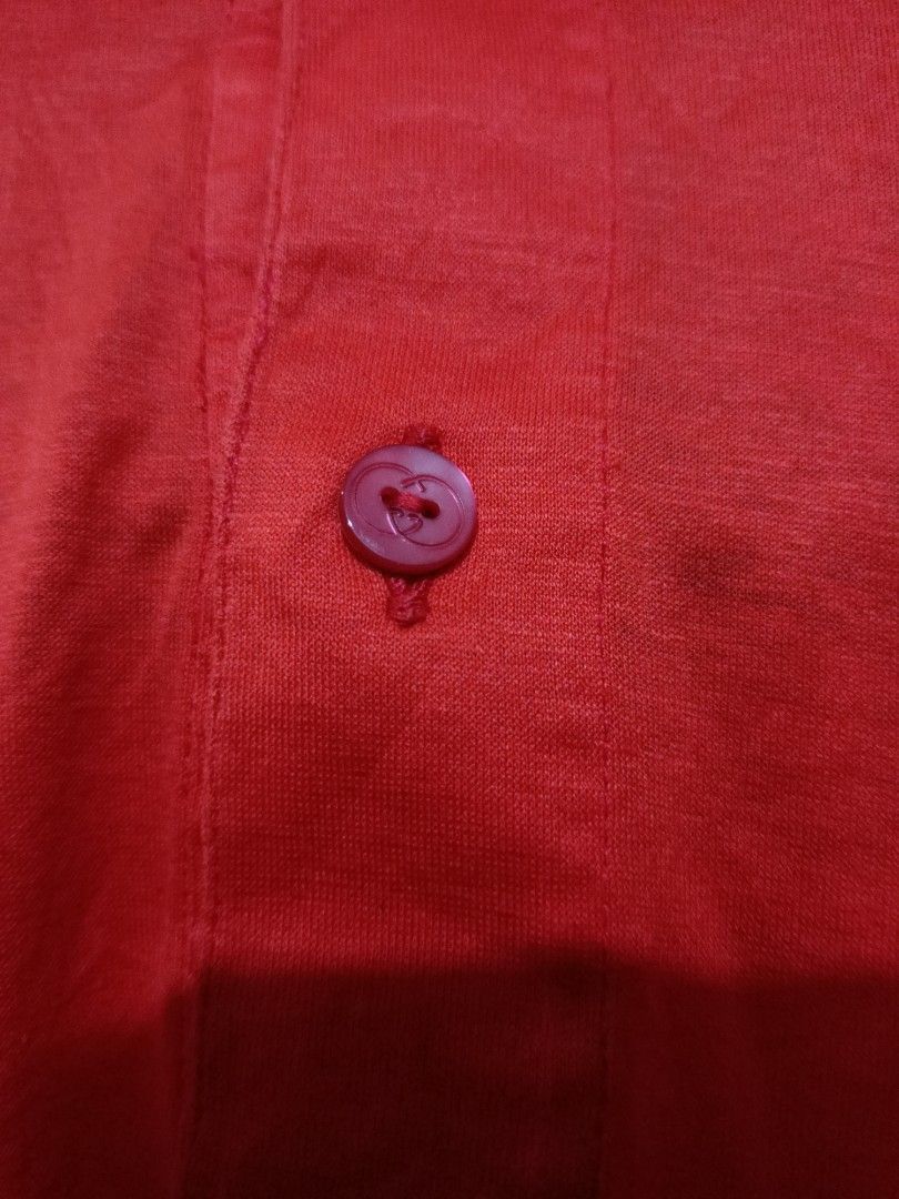 Gucci Vintage 70s Gucci Red Polo Shirt Made in Italy (S) Size US S / EU 44-46 / 1 - 6 Thumbnail